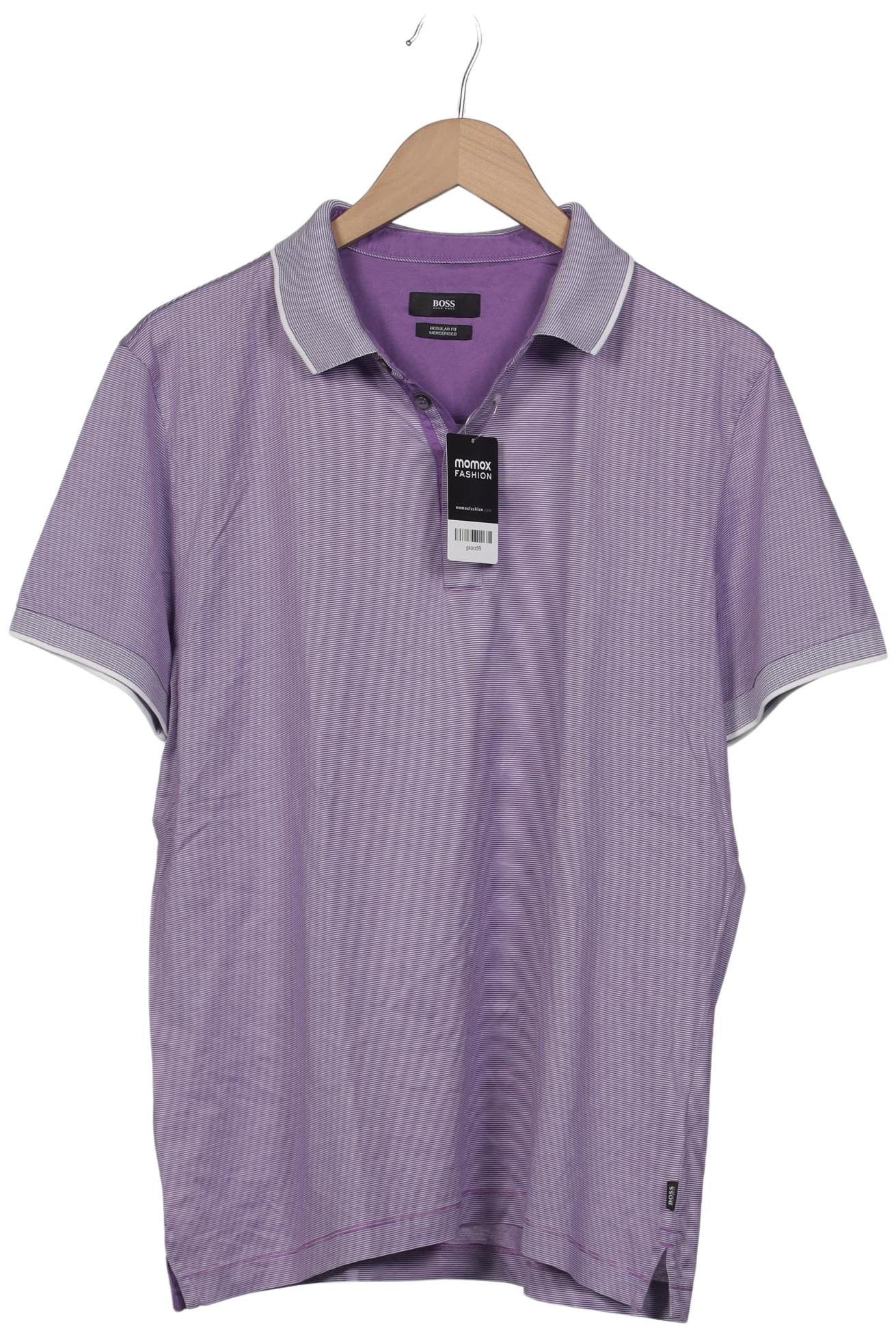 

Boss by Hugo Boss Herren Poloshirt, flieder, Gr. 54