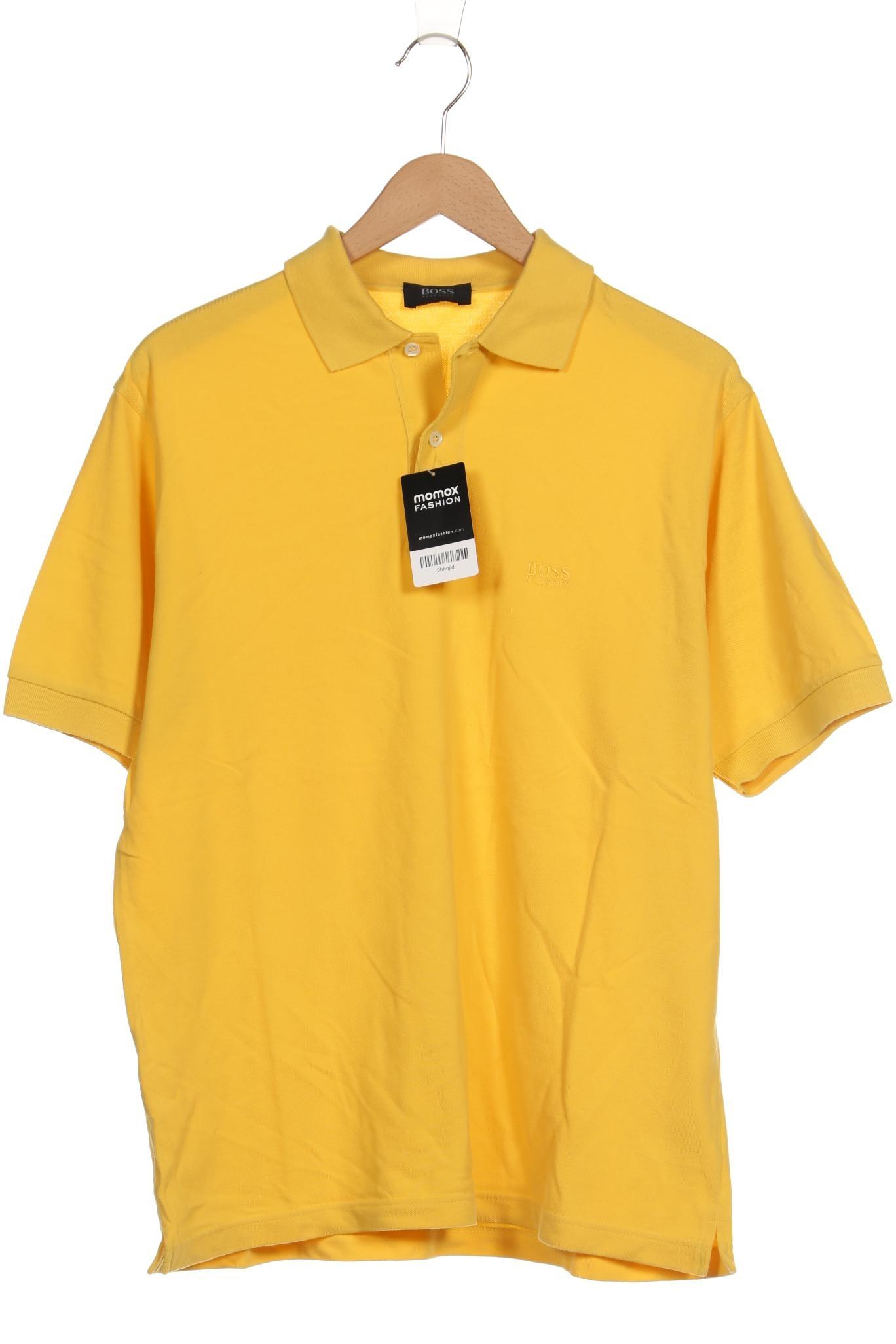 

Boss by Hugo Boss Herren Poloshirt, gelb, Gr. 52