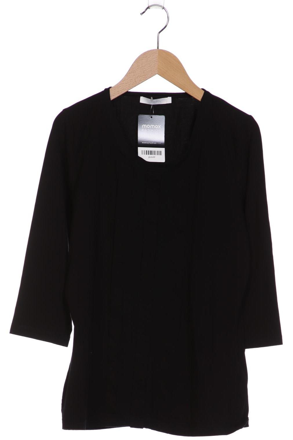 

Boss by Hugo Boss Damen Langarmshirt, schwarz, Gr. 38
