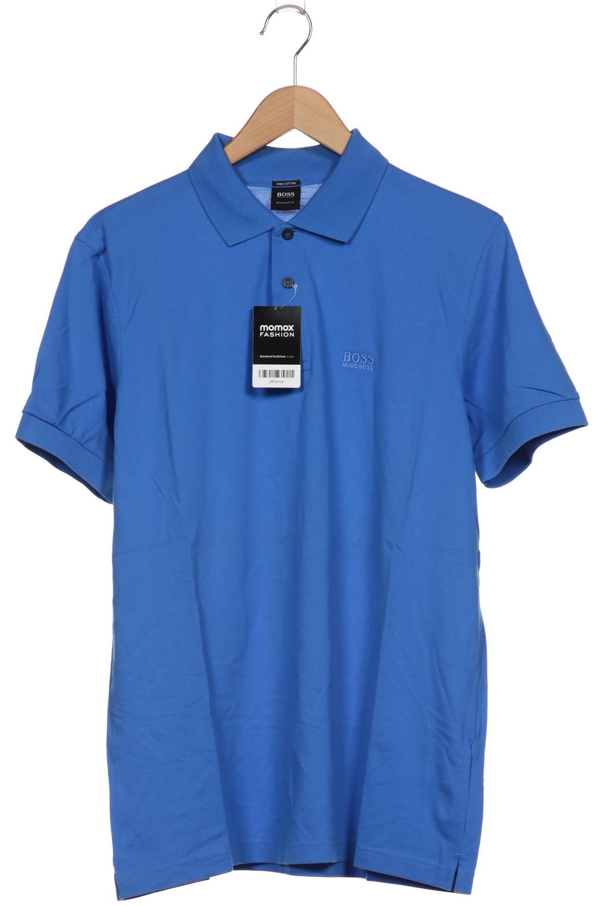

Boss by Hugo Boss Herren Poloshirt, blau, Gr. 52