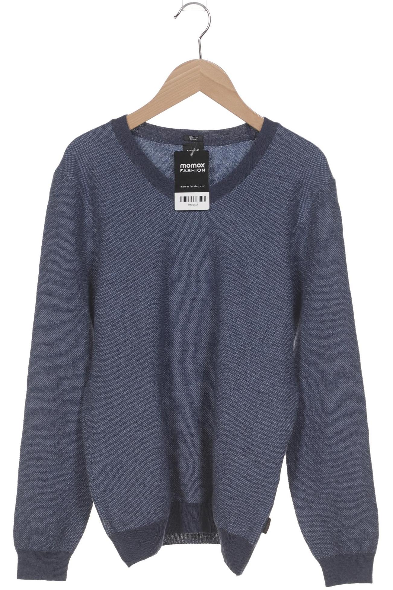 

Boss by Hugo Boss Herren Pullover, blau, Gr. 46