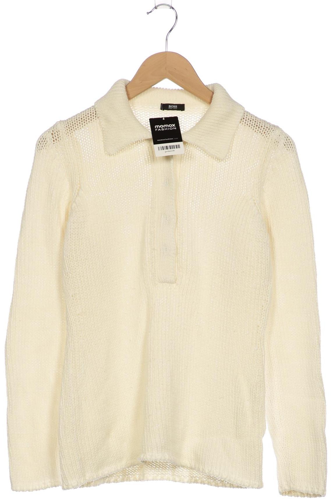 

Boss by Hugo Boss Damen Pullover, weiß, Gr. 38
