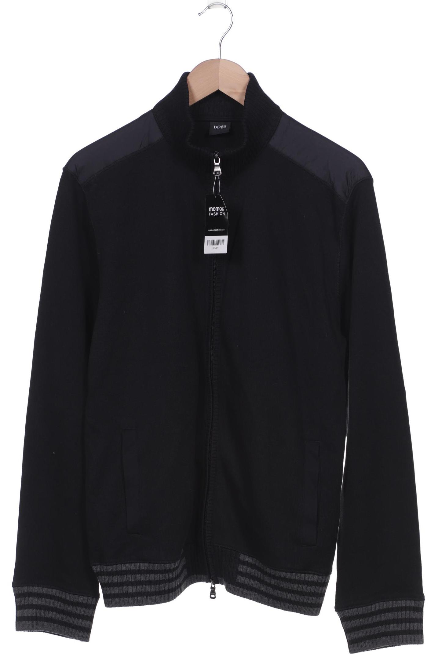 

Boss by Hugo Boss Herren Strickjacke, schwarz, Gr. 52