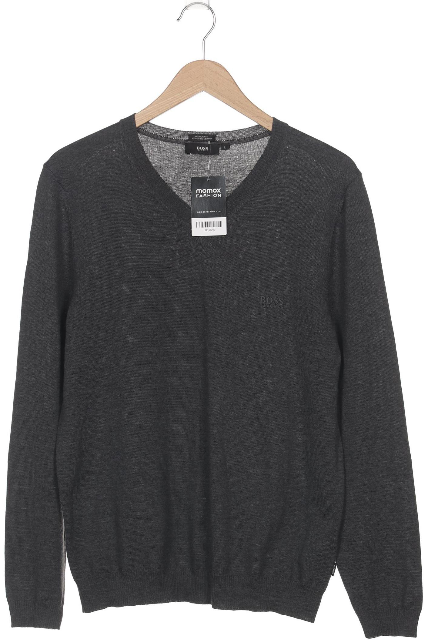 

Boss by Hugo Boss Herren Pullover, grau, Gr. 52