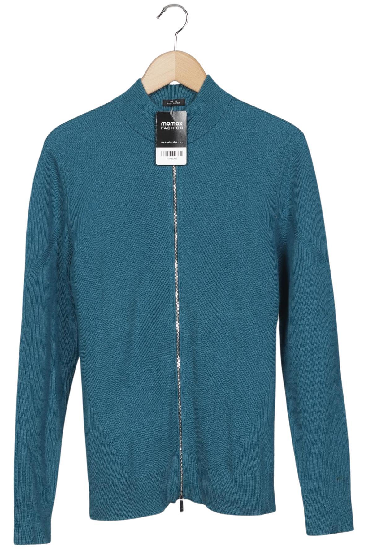 

Boss by Hugo Boss Herren Strickjacke, türkis, Gr. 48