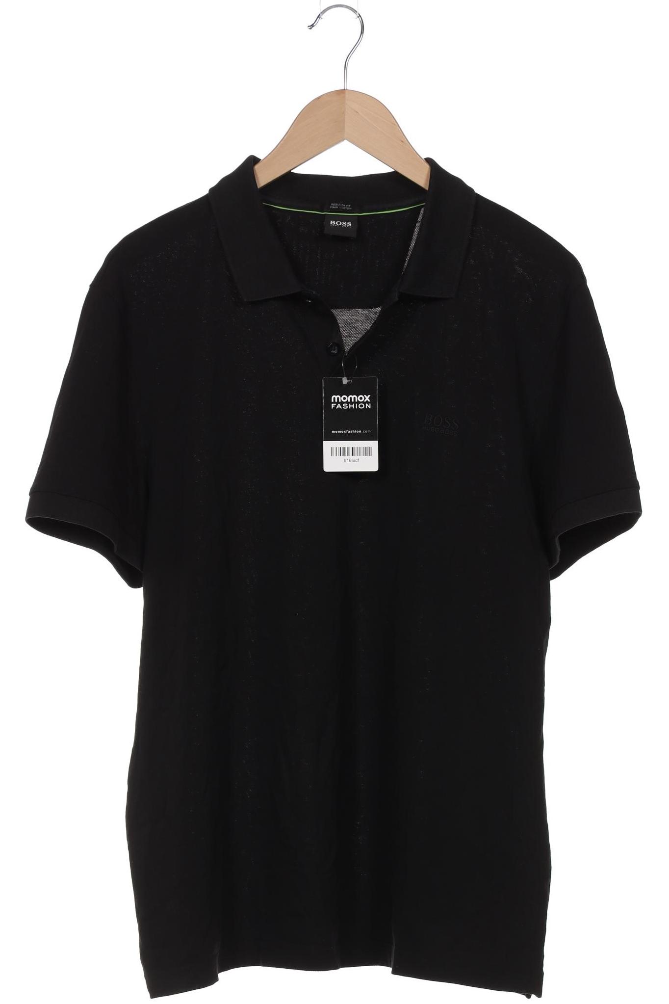 

Boss by Hugo Boss Herren Poloshirt, schwarz, Gr. 56