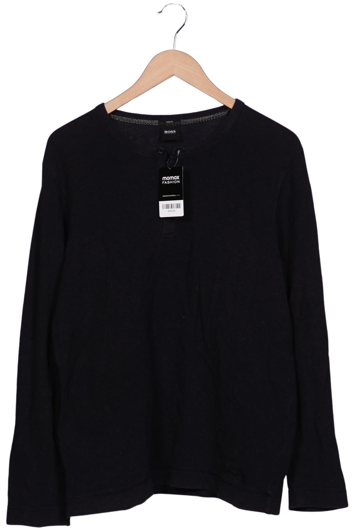 

Boss by Hugo Boss Herren Langarmshirt, marineblau, Gr. 52