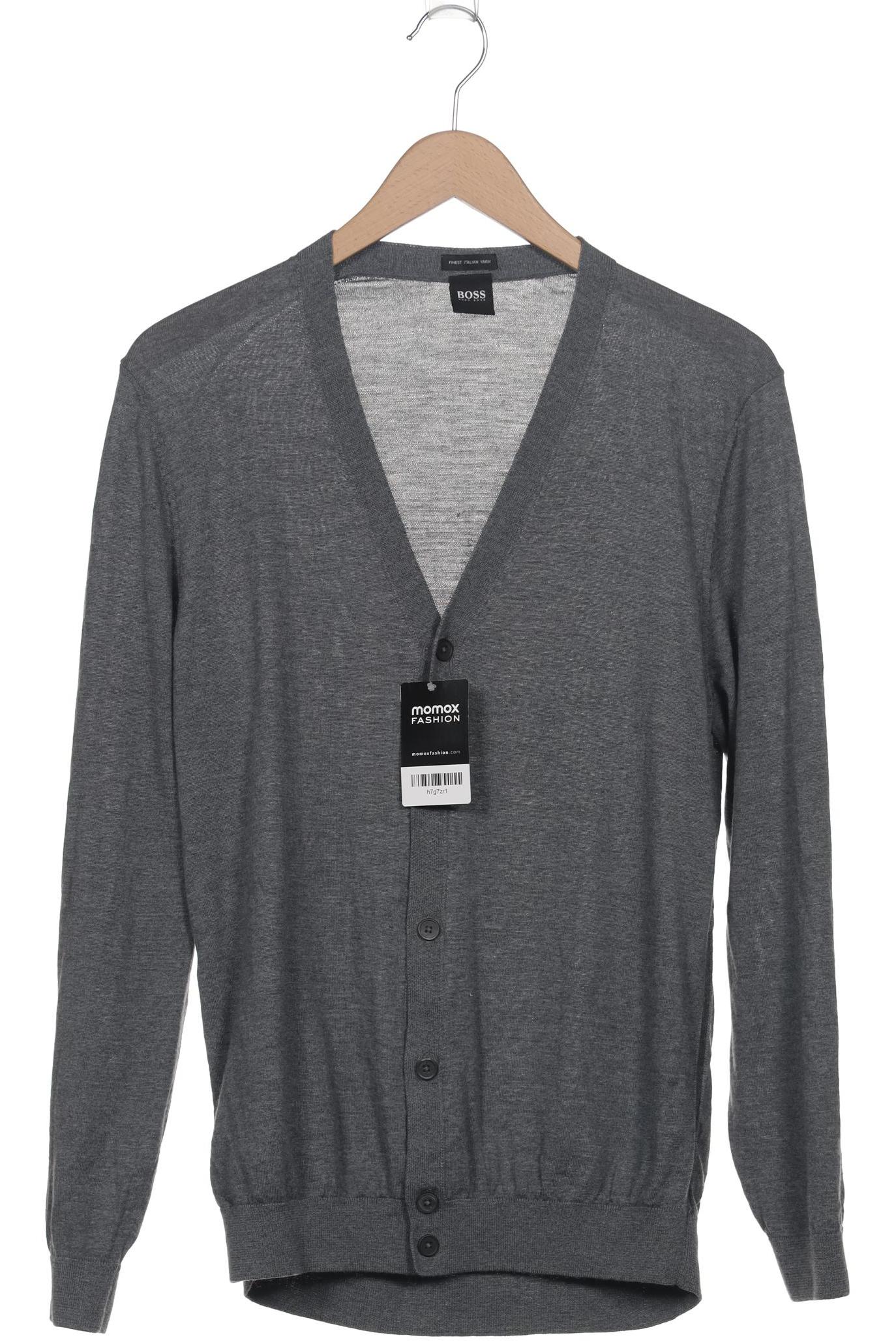 

Boss by Hugo Boss Herren Strickjacke, grau, Gr. 52