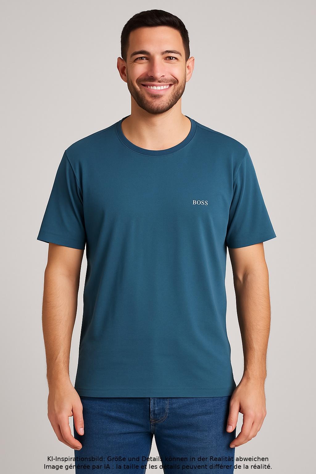 

Boss by Hugo Boss Herren T-Shirt, blau, Gr. 52