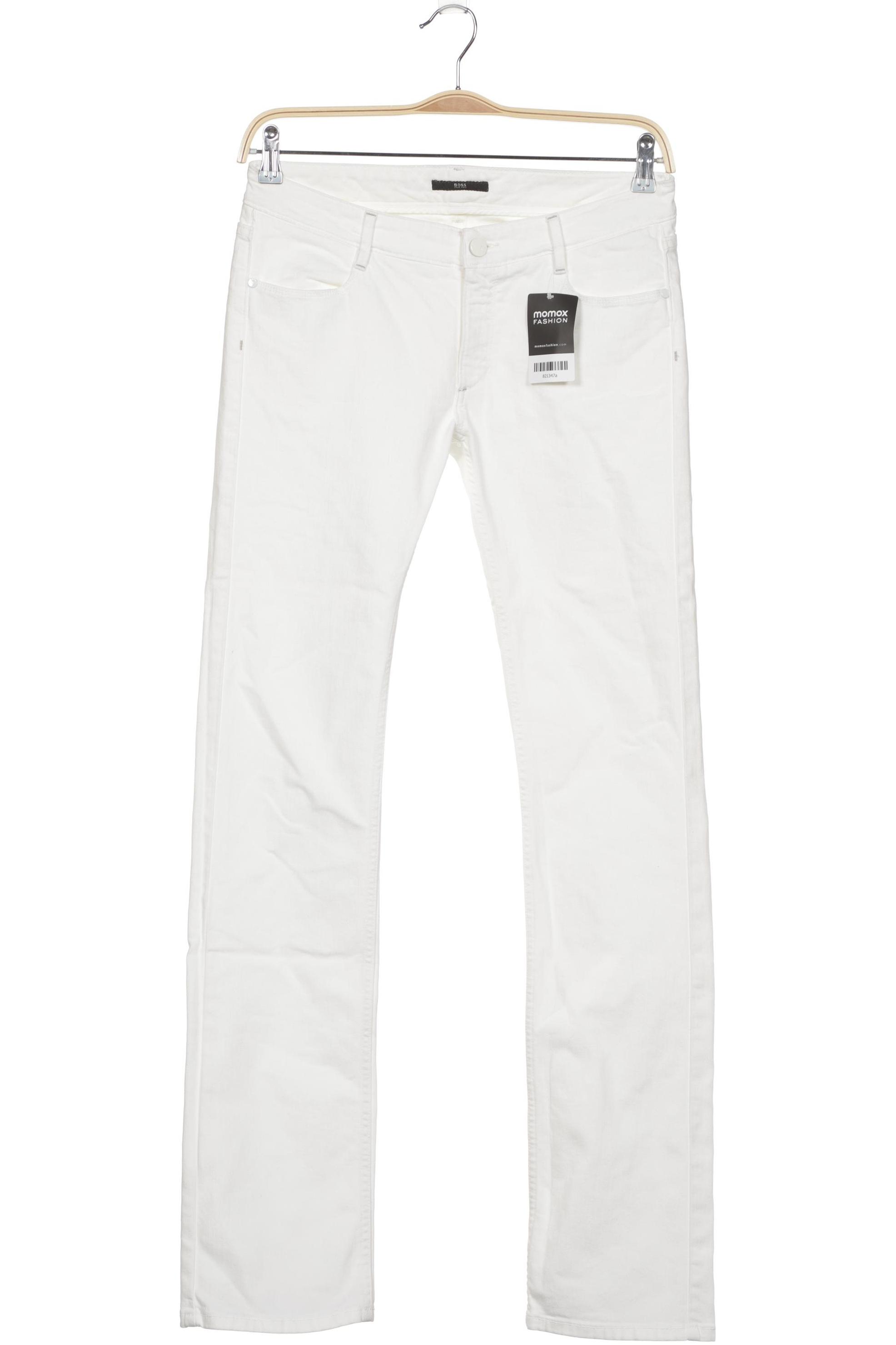 

Boss by Hugo Boss Damen Jeans, weiß, Gr. 28