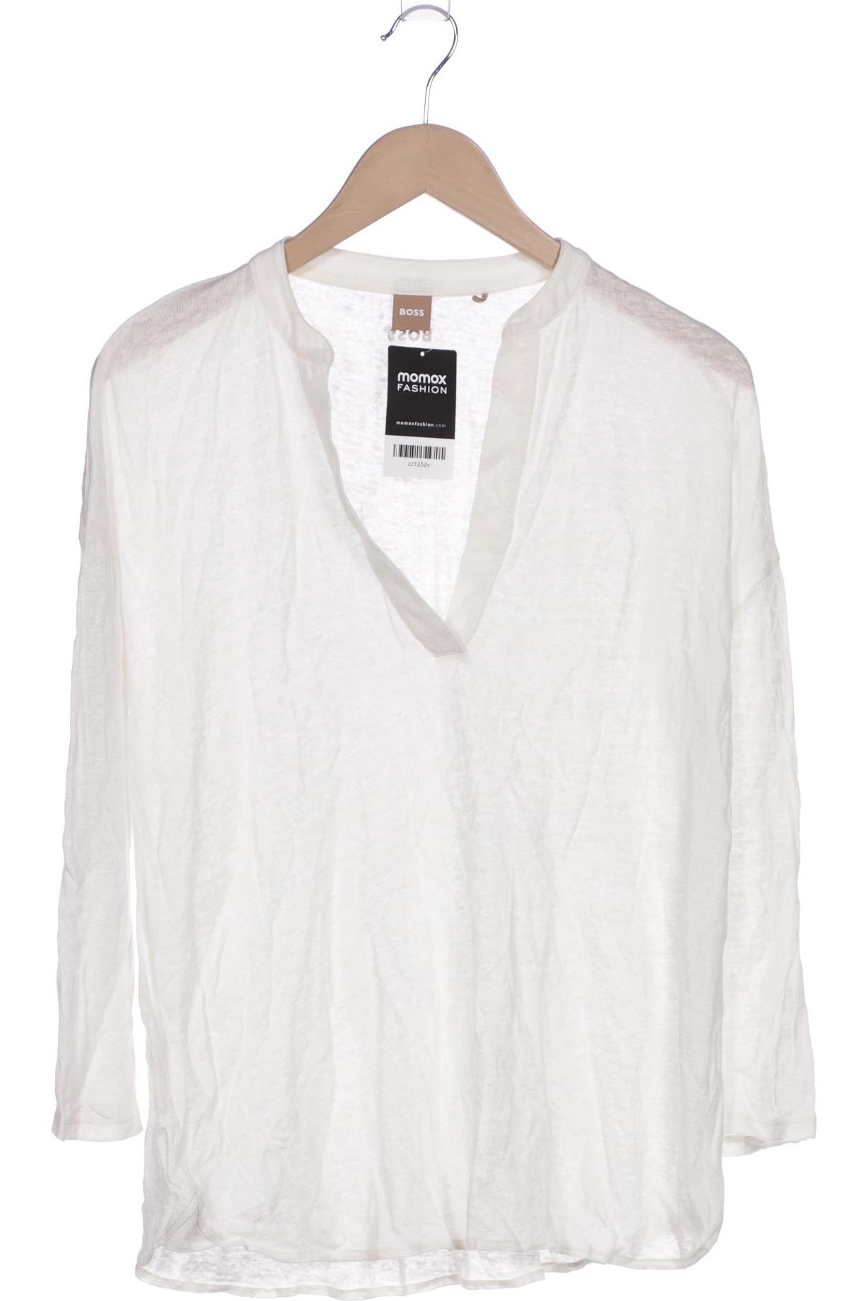 

Boss by Hugo Boss Damen Langarmshirt, cremeweiß, Gr. 46