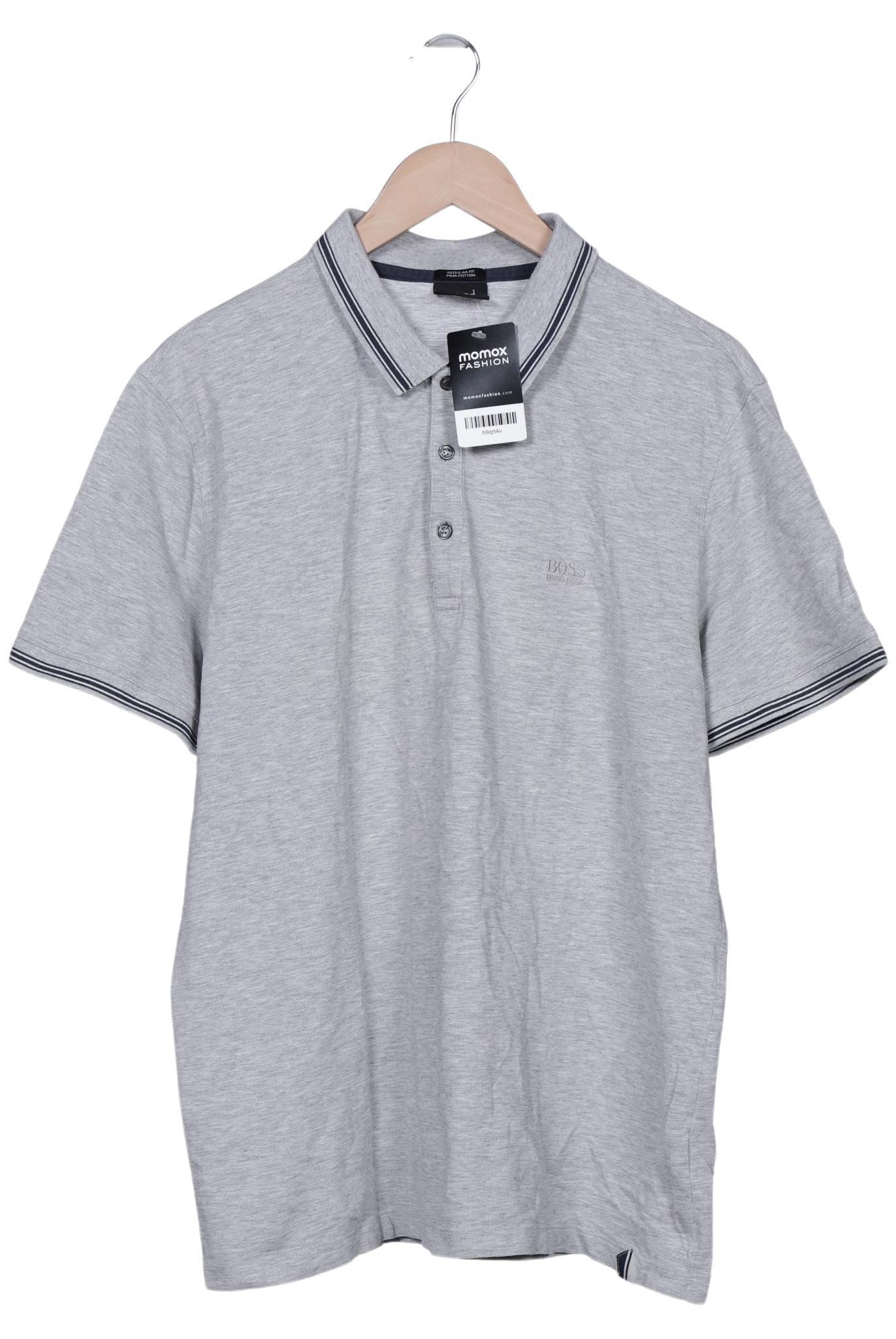 

Boss by Hugo Boss Herren Poloshirt, grau, Gr. 56