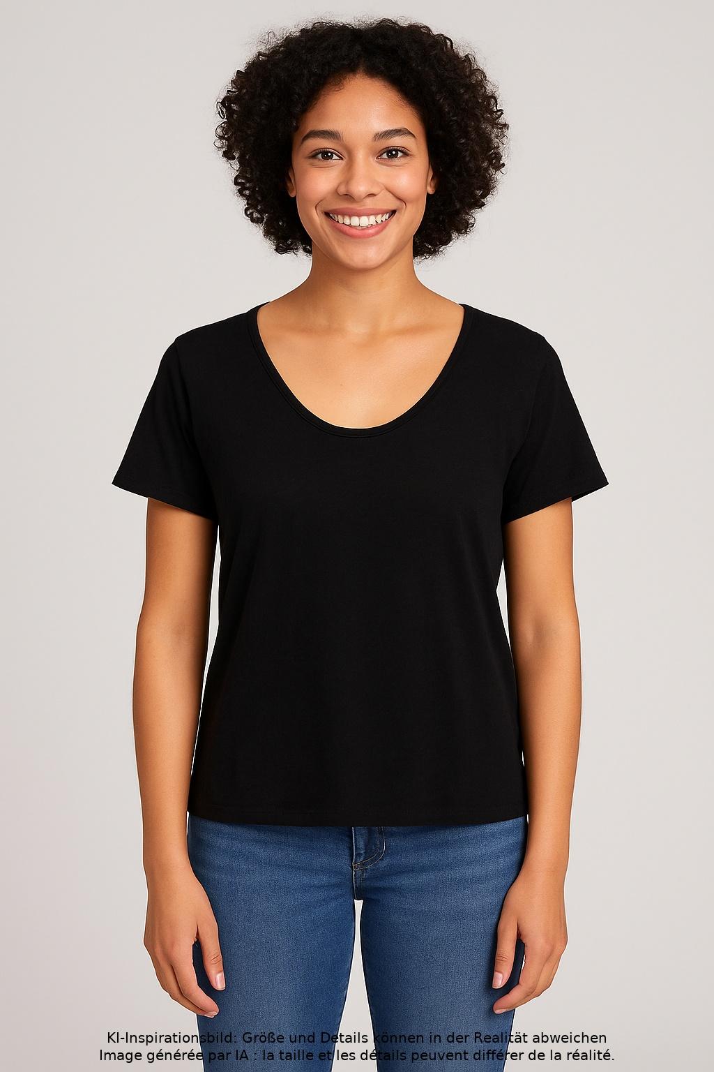 

Boss by Hugo Boss Damen T-Shirt, schwarz, Gr. 38