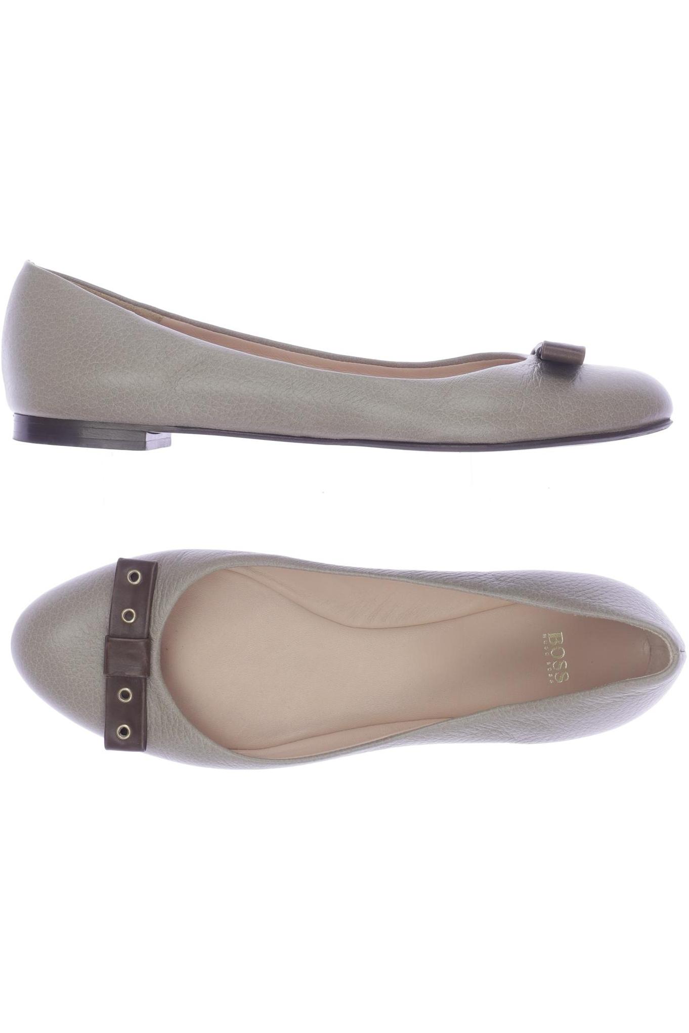 

Boss by Hugo Boss Damen Ballerinas, grau, Gr. 37.5