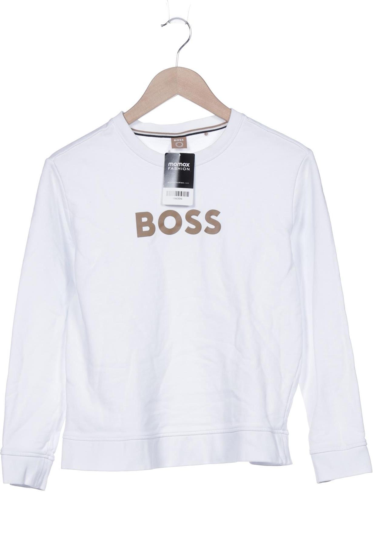 

Boss by Hugo Boss Damen Sweatshirt, weiß, Gr. 42