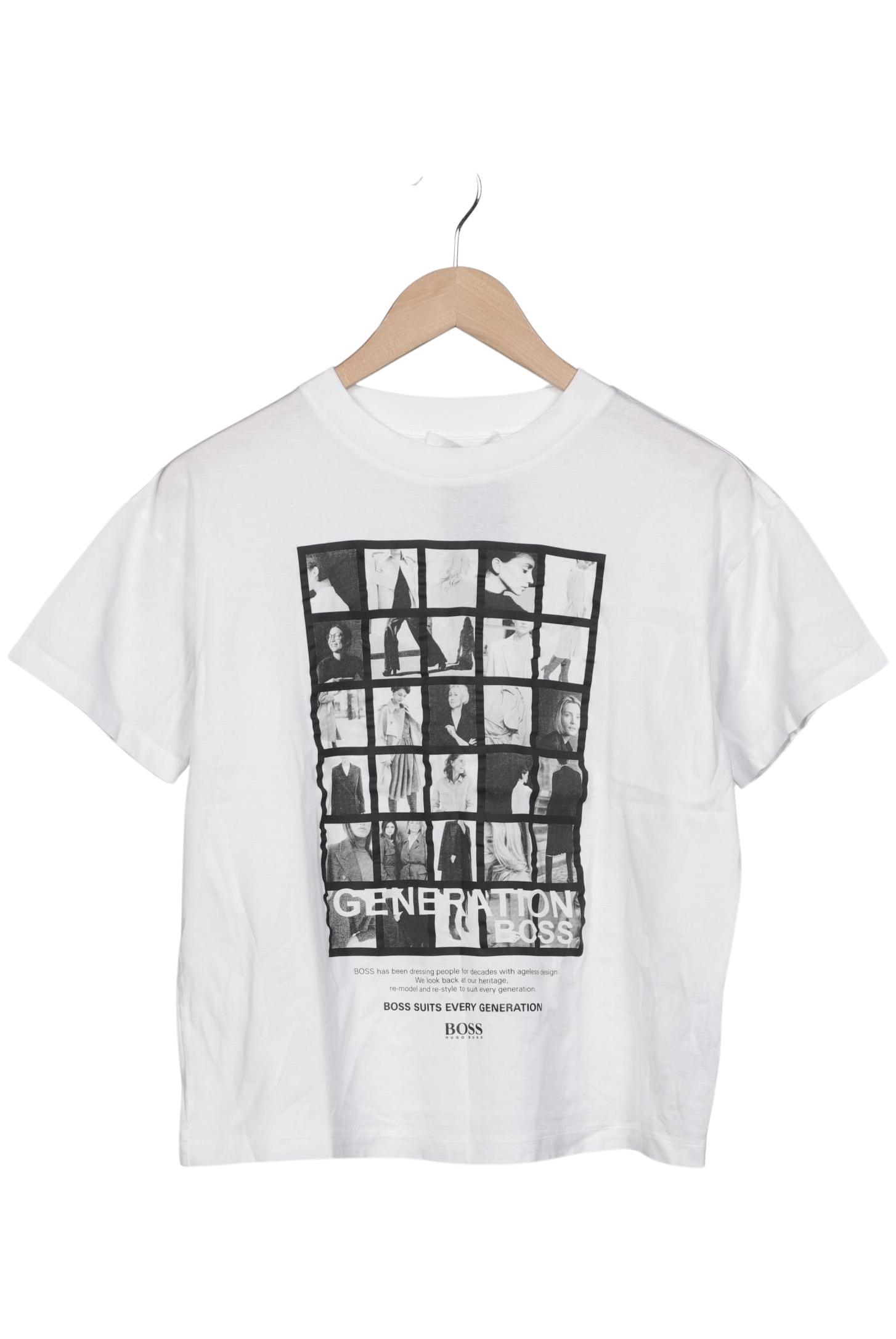 

Boss by Hugo Boss Damen T-Shirt, weiß, Gr. 38