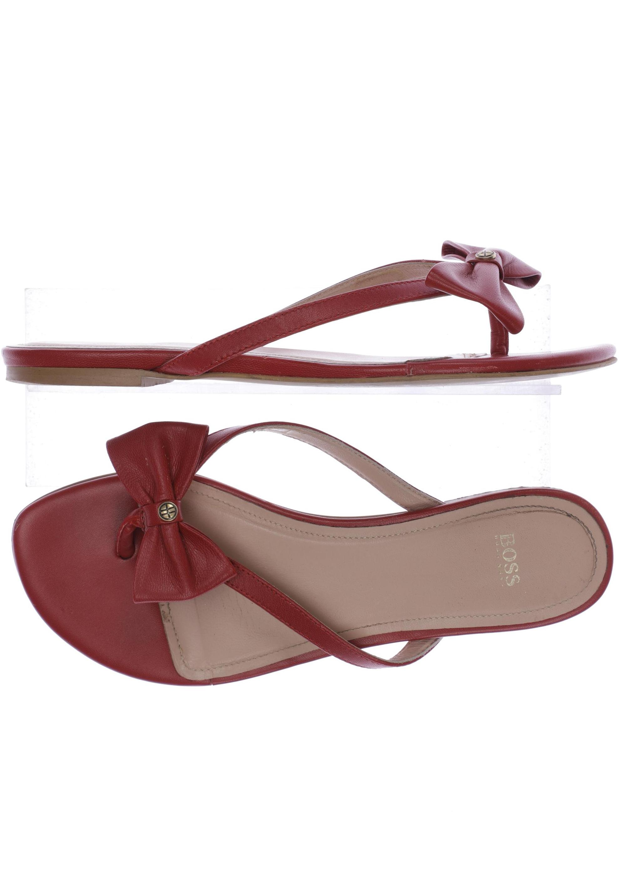 

BOSS by Hugo Boss Damen Sandale, rot