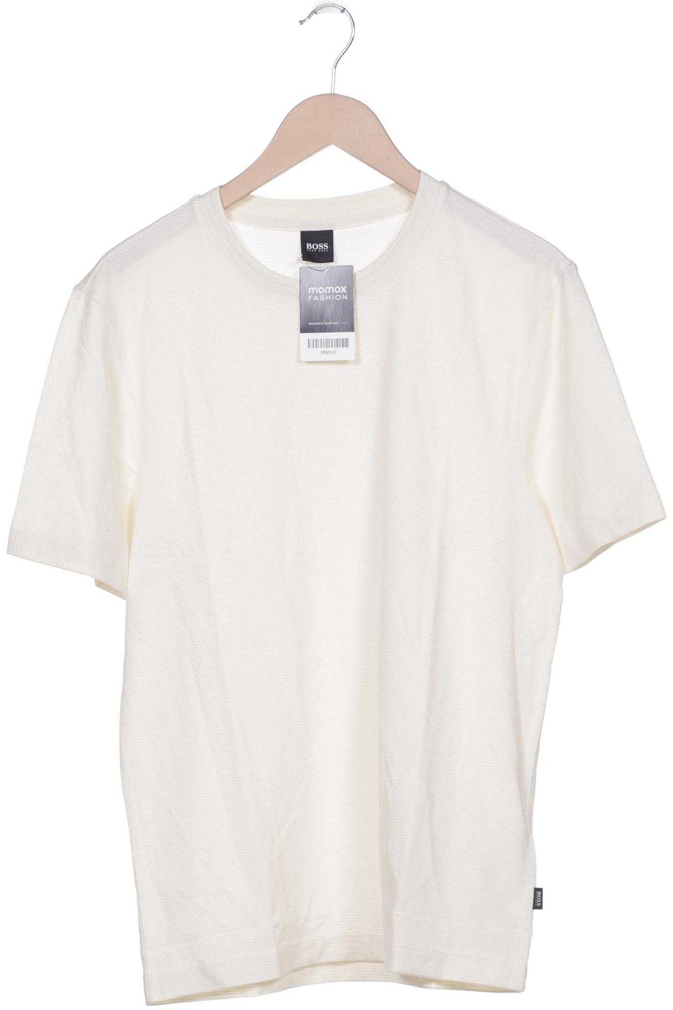 

BOSS by Hugo Boss Herren T-Shirt, cremeweiß