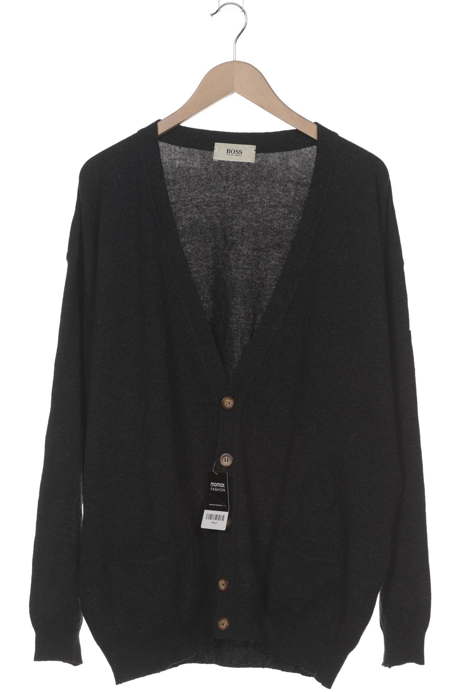 

Boss by Hugo Boss Herren Strickjacke, grau, Gr. 56