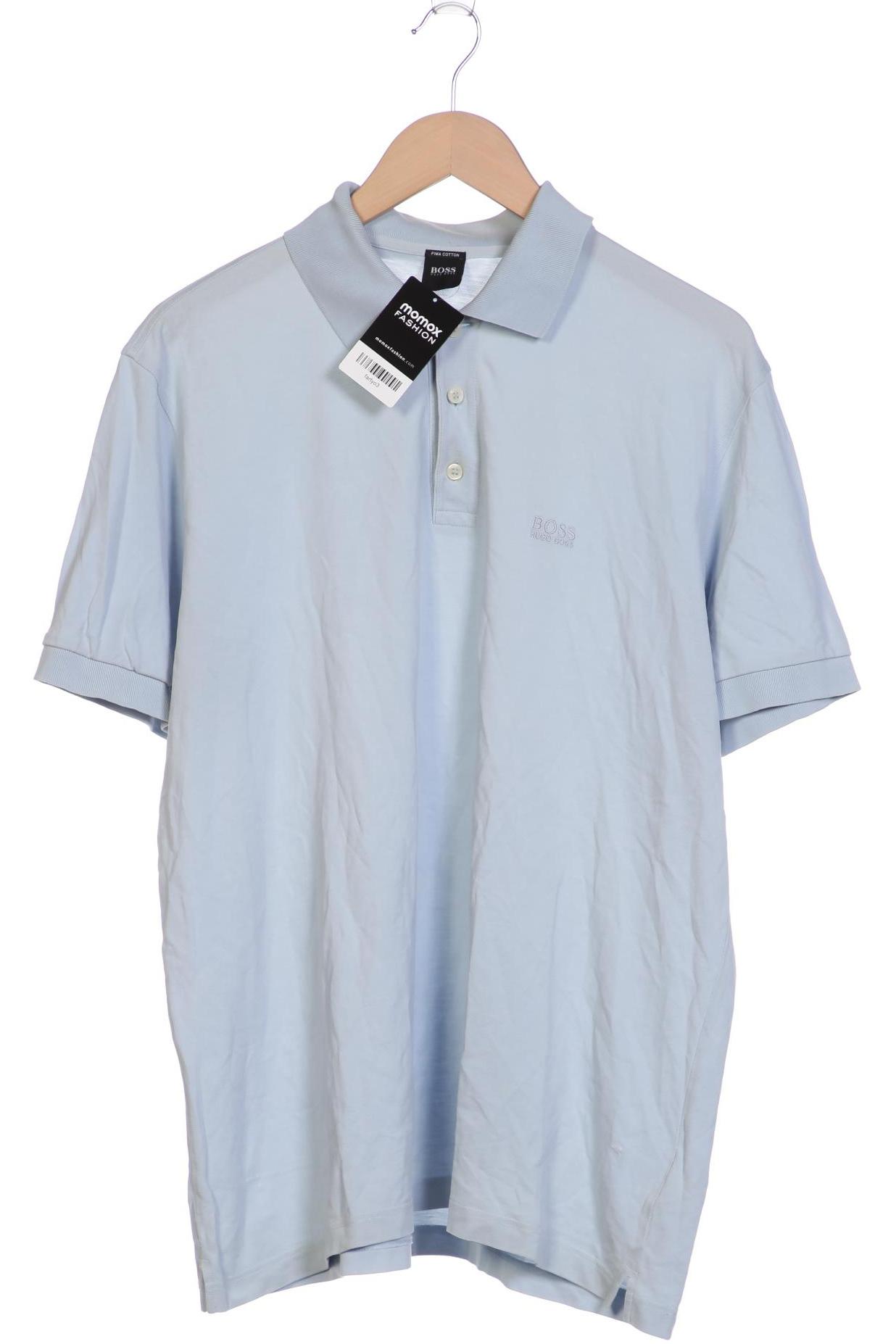 

Boss by Hugo Boss Herren Poloshirt, hellblau, Gr. 56