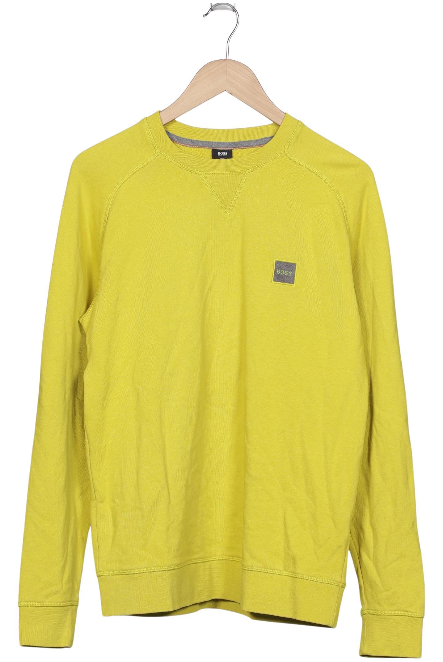 

Boss by Hugo Boss Herren Sweatshirt, gelb, Gr. 48