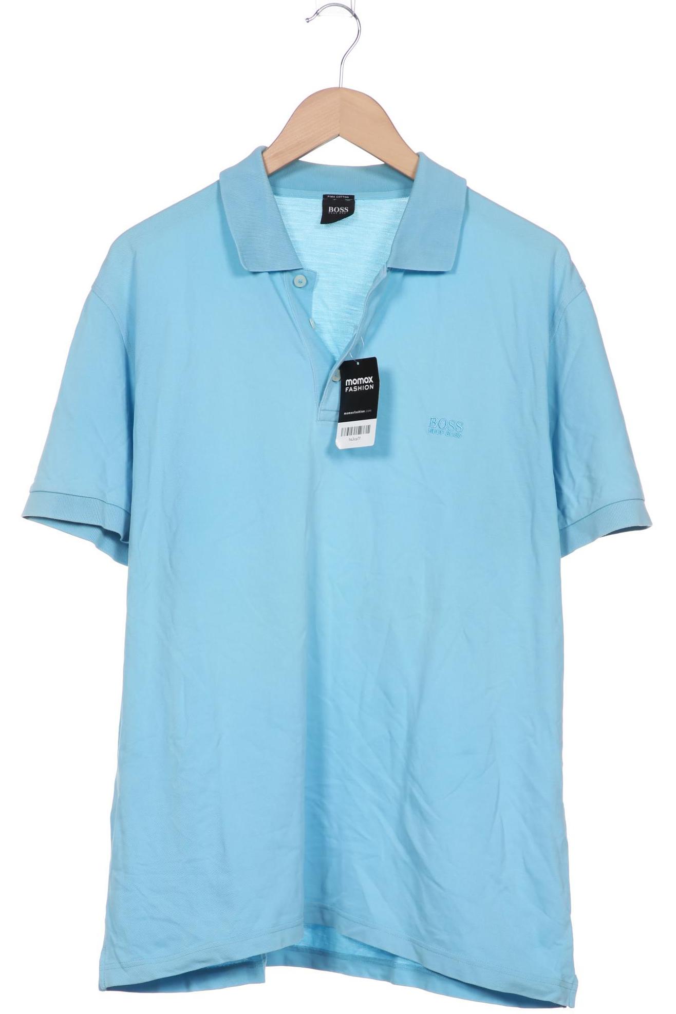 

Boss by Hugo Boss Herren Poloshirt, blau, Gr. 56