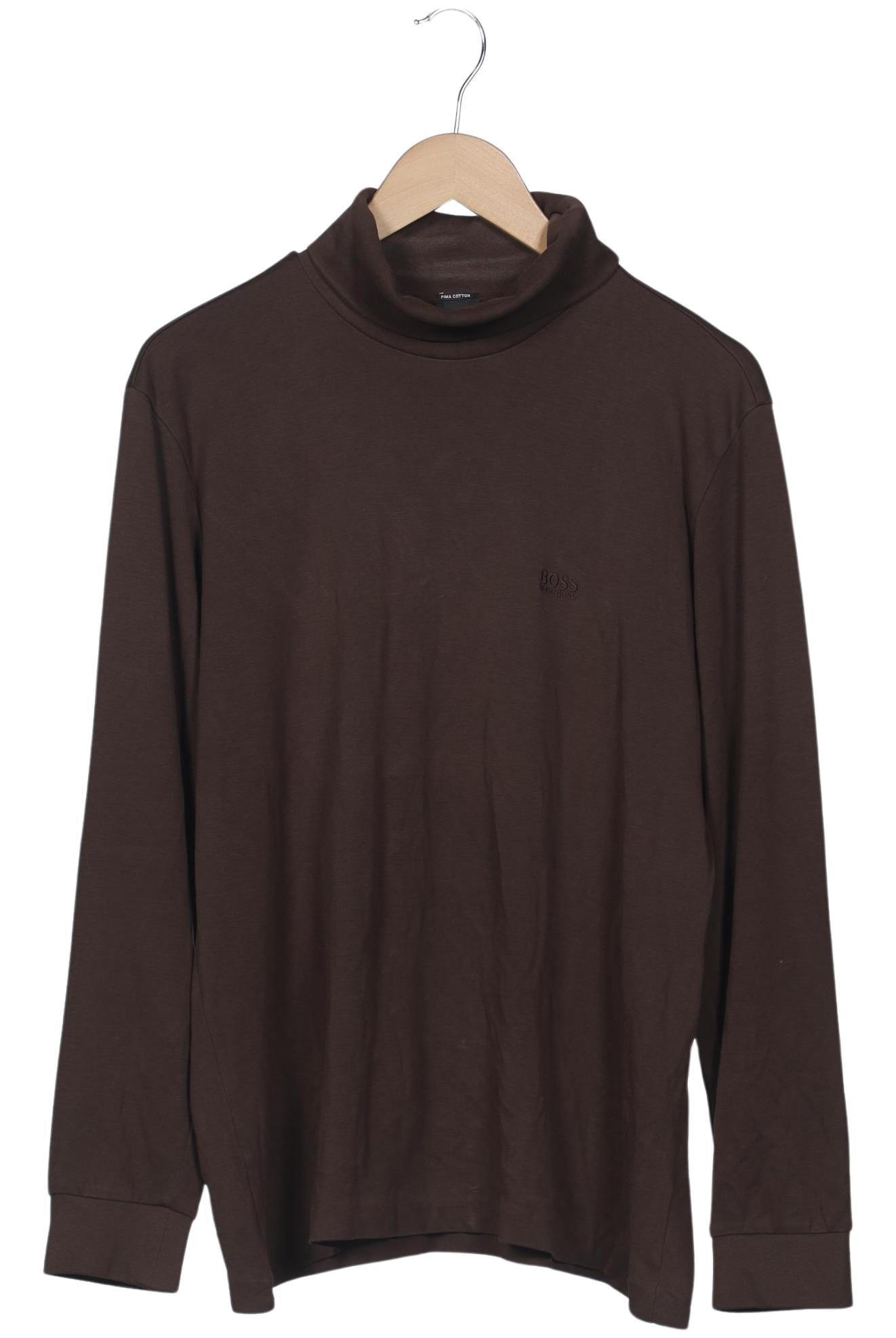 

Boss by Hugo Boss Herren Langarmshirt, braun, Gr. 52