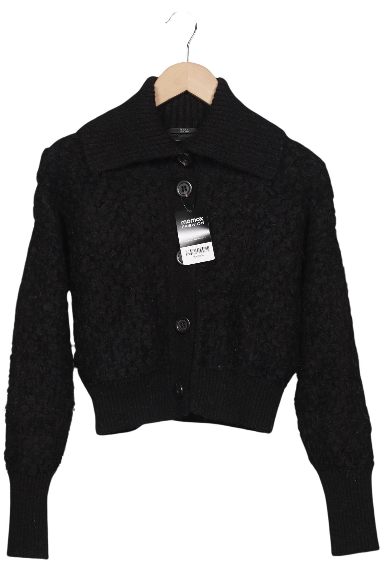 

Boss by Hugo Boss Herren Strickjacke, schwarz, Gr. 46