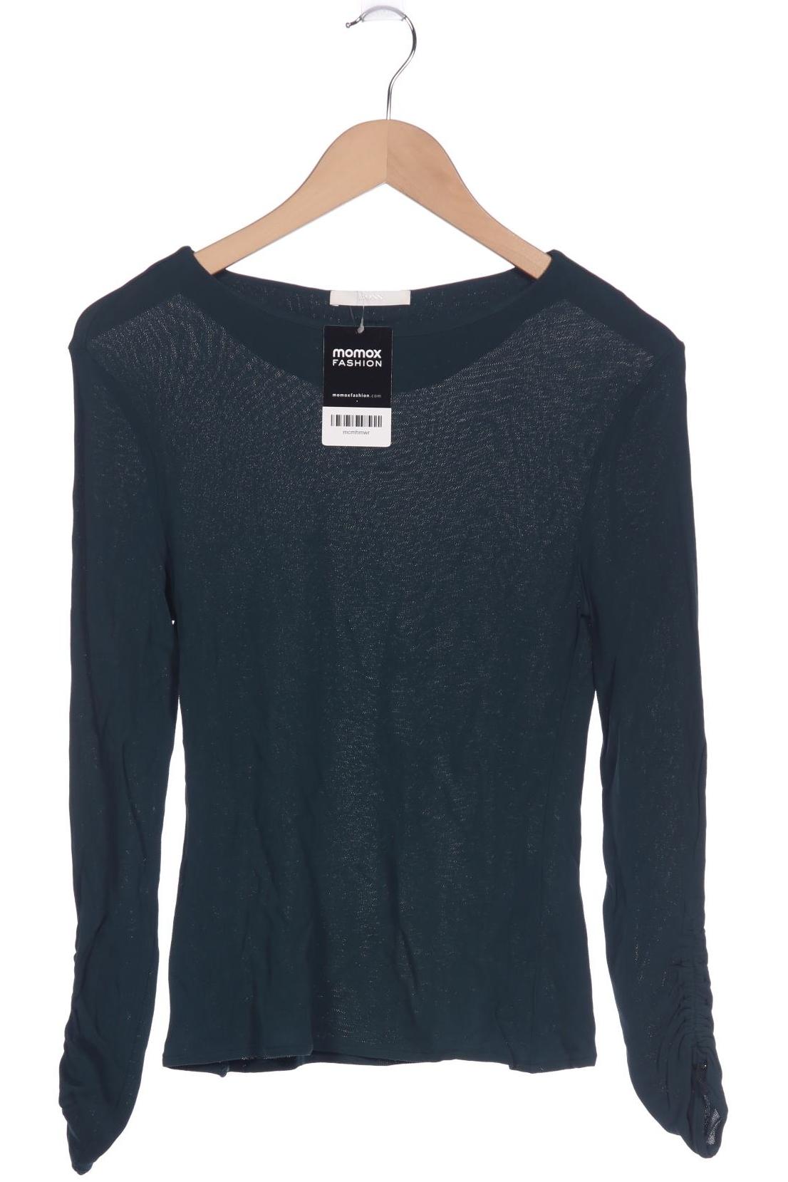 

Boss by Hugo Boss Damen Langarmshirt, grün, Gr. 34