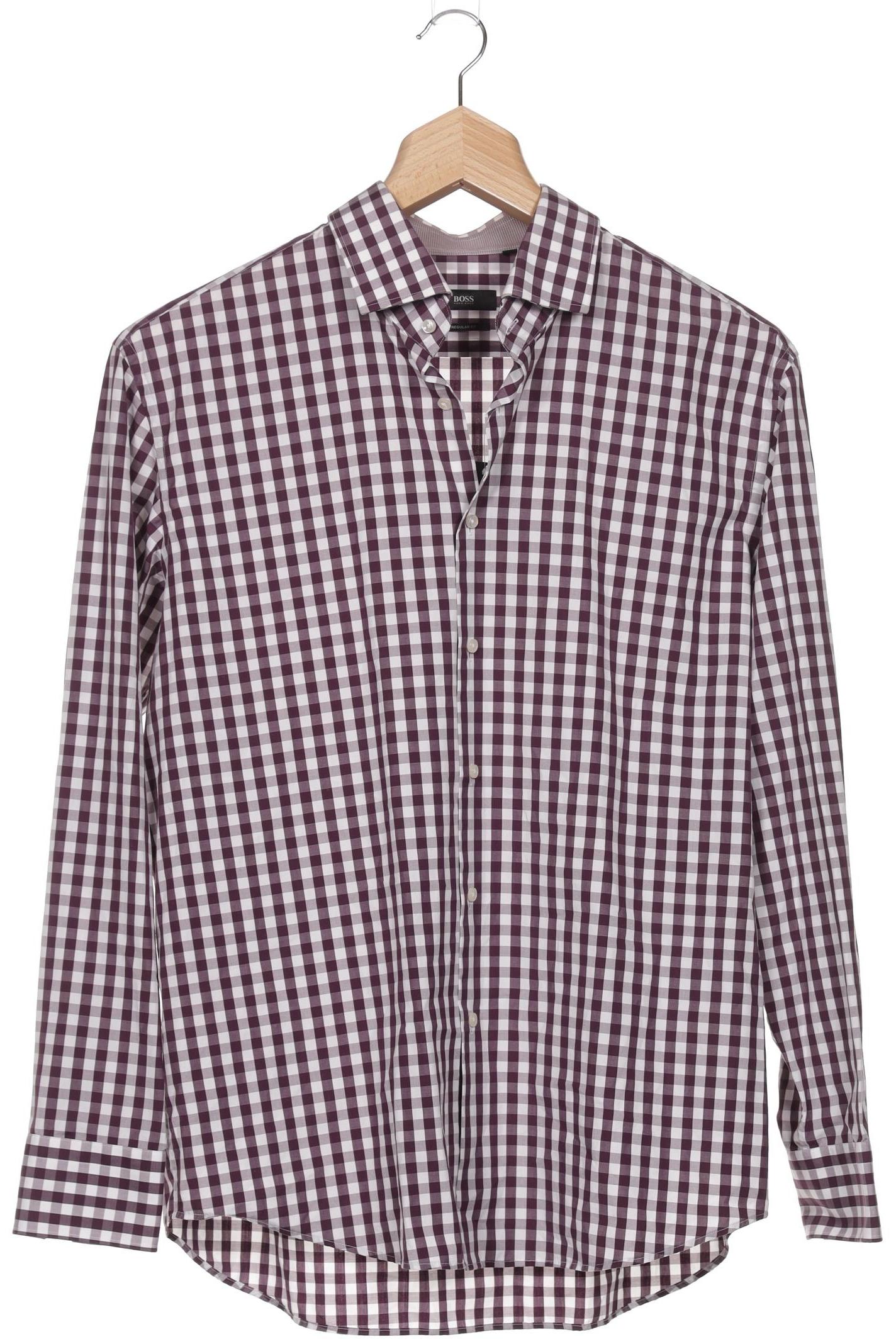 

Boss by Hugo Boss Herren Hemd, bordeaux, Gr. 56