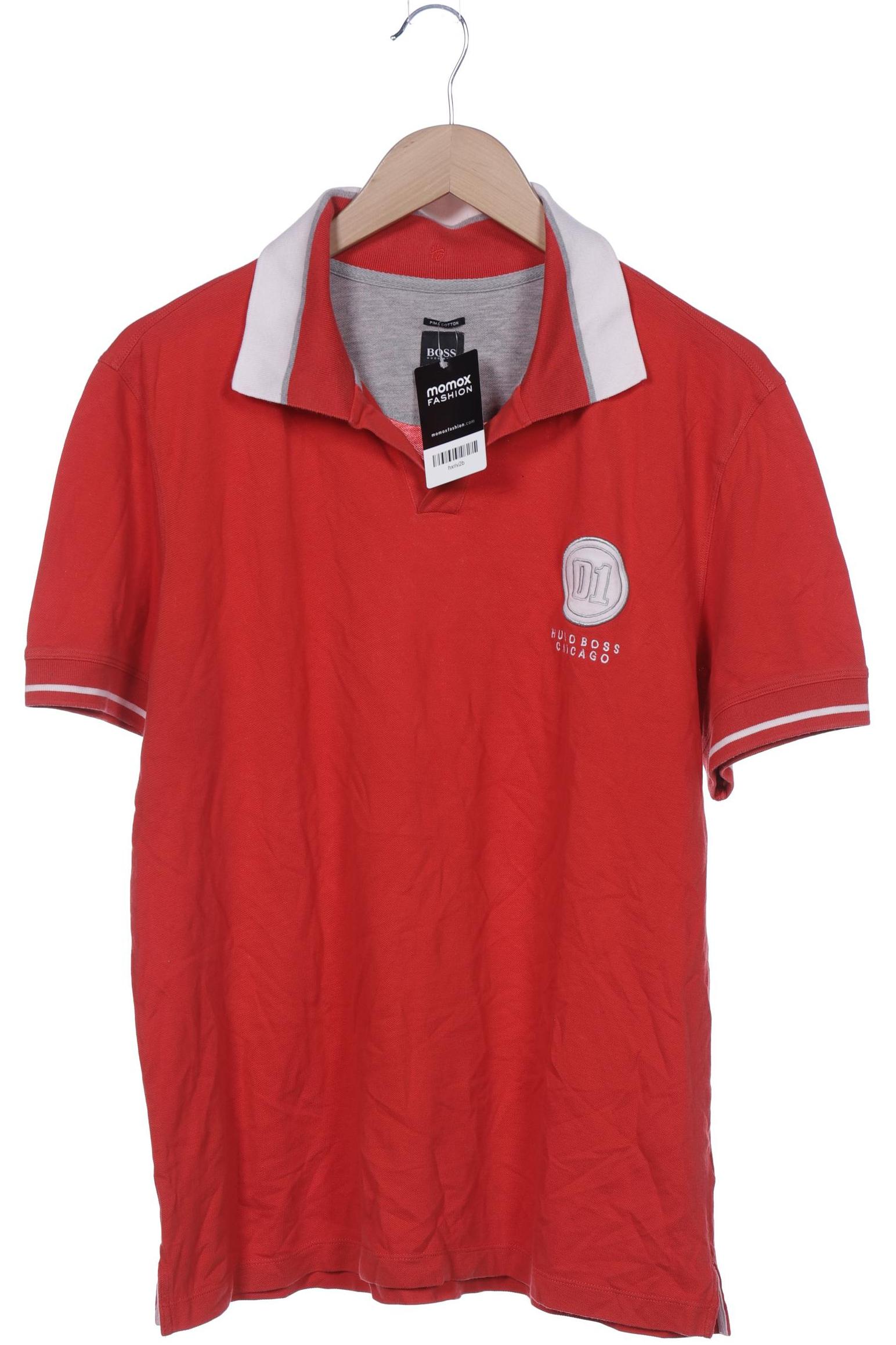 

Boss by Hugo Boss Herren Poloshirt, rot, Gr. 54