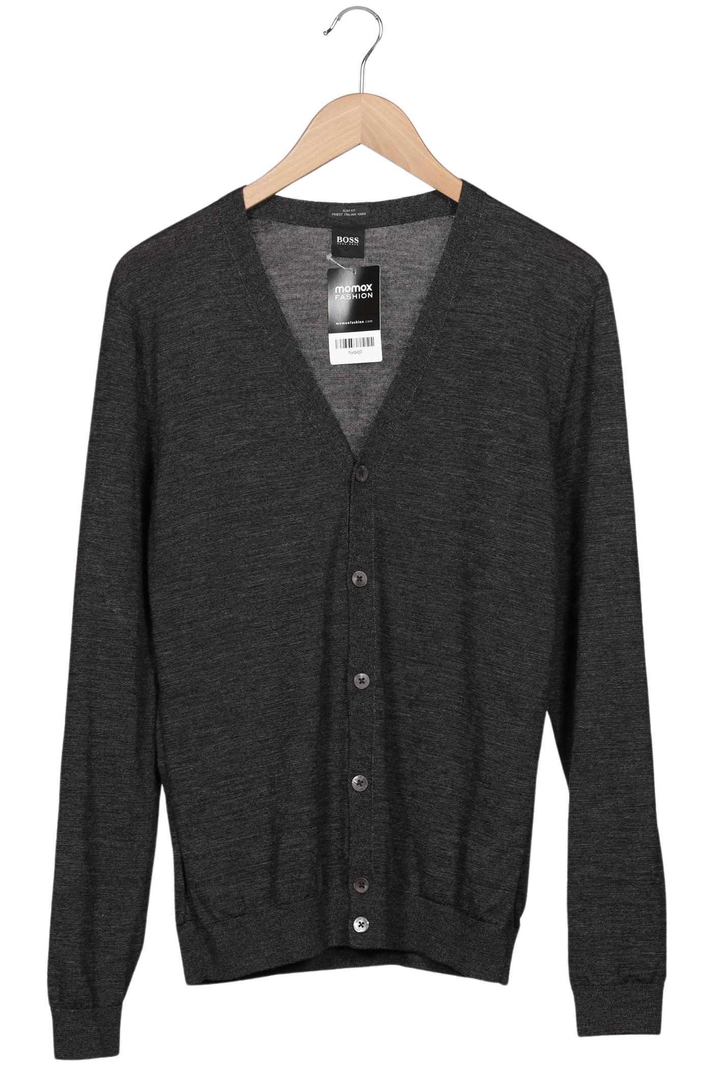 

Boss by Hugo Boss Herren Strickjacke, grau, Gr. 48