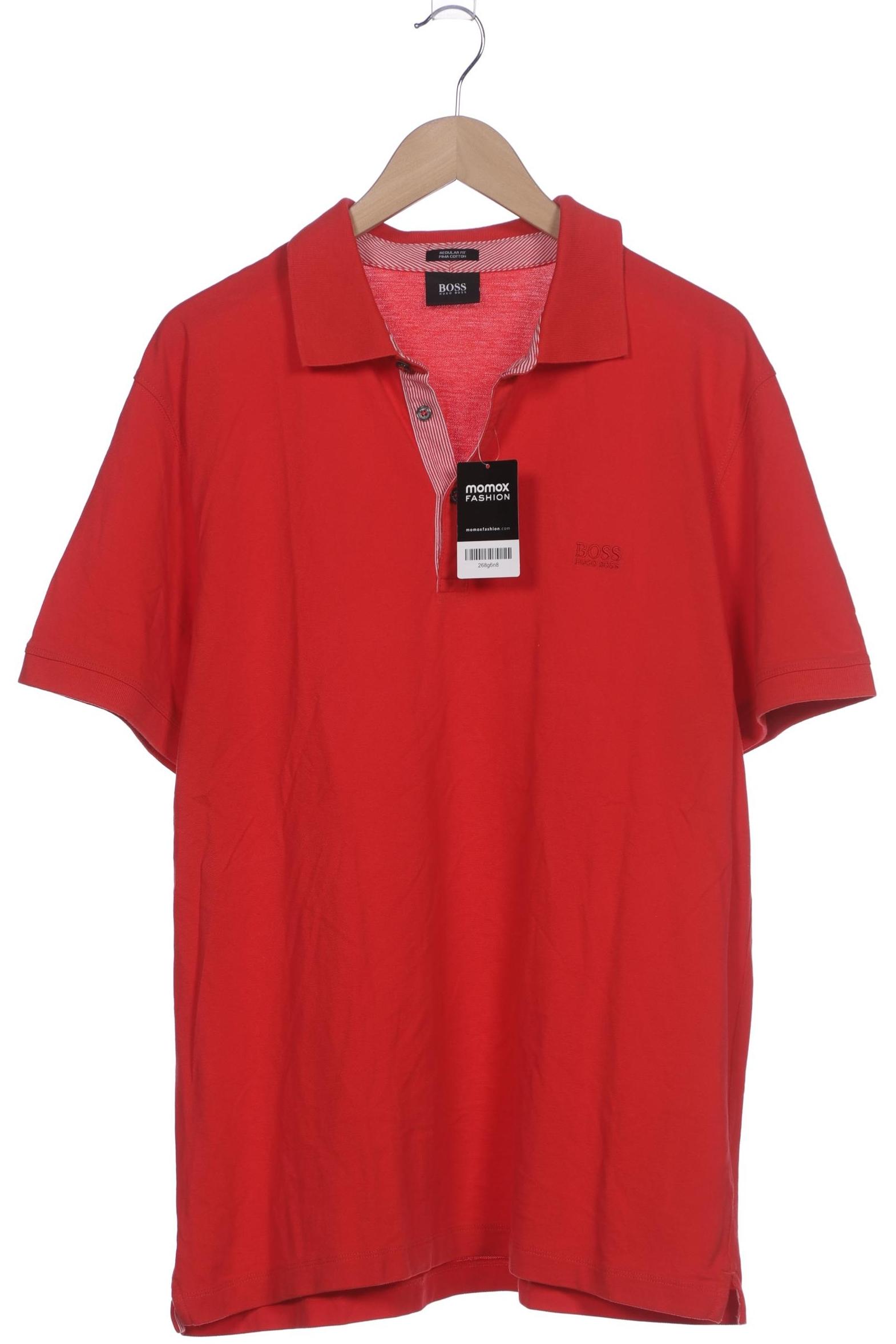 

Boss by Hugo Boss Herren Poloshirt, rot, Gr. 58