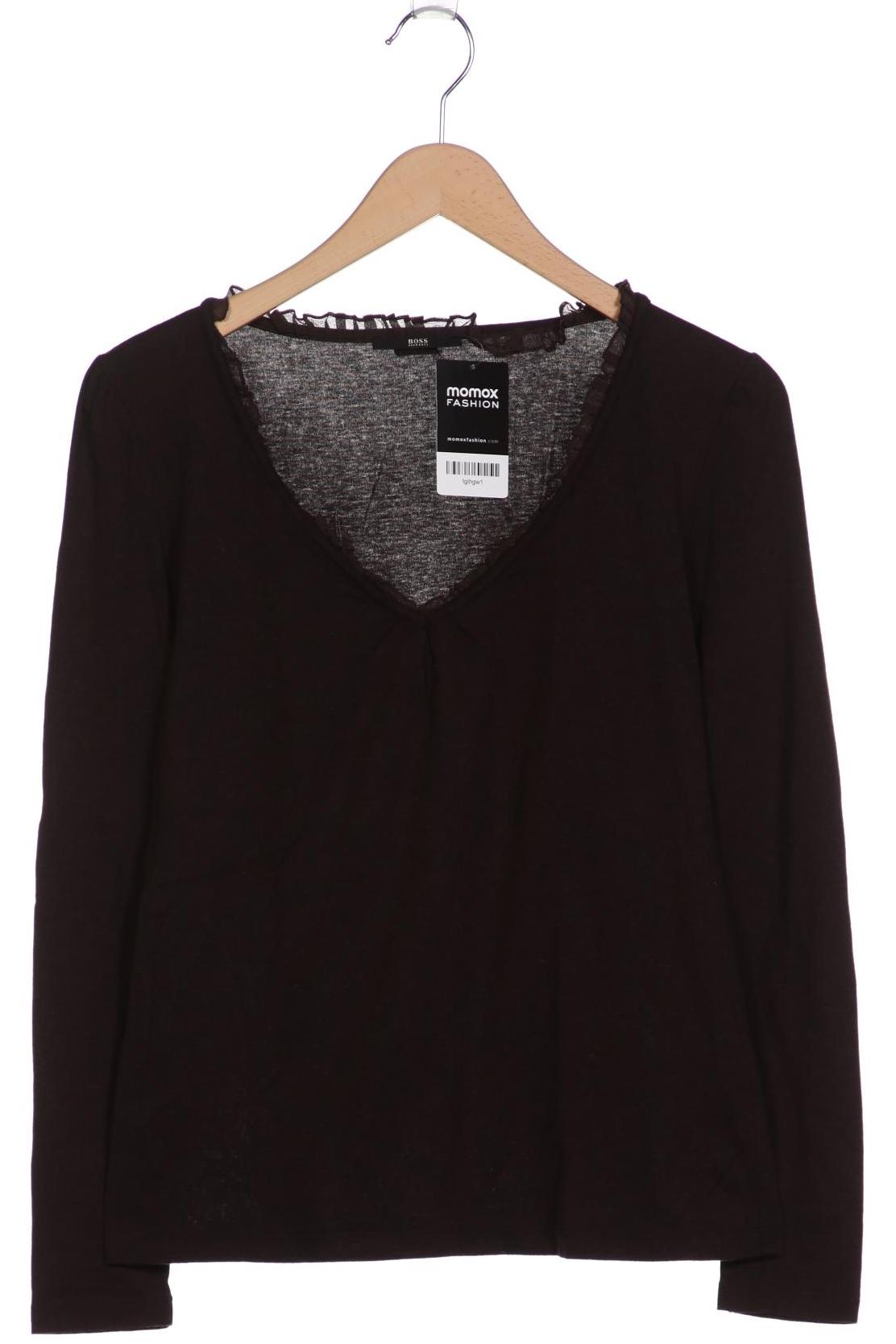 

Boss by Hugo Boss Damen Langarmshirt, braun, Gr. 42