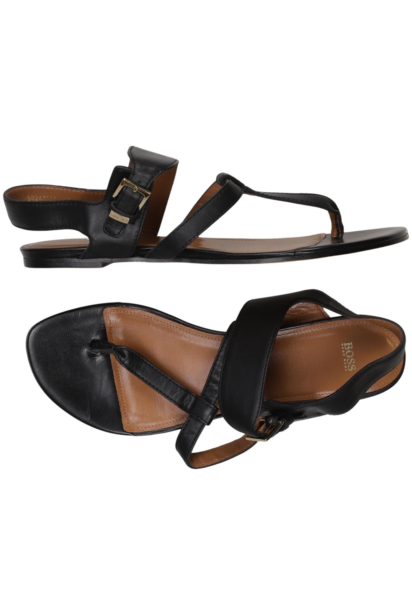 

Boss by Hugo Boss Damen Sandale, schwarz, Gr. 41