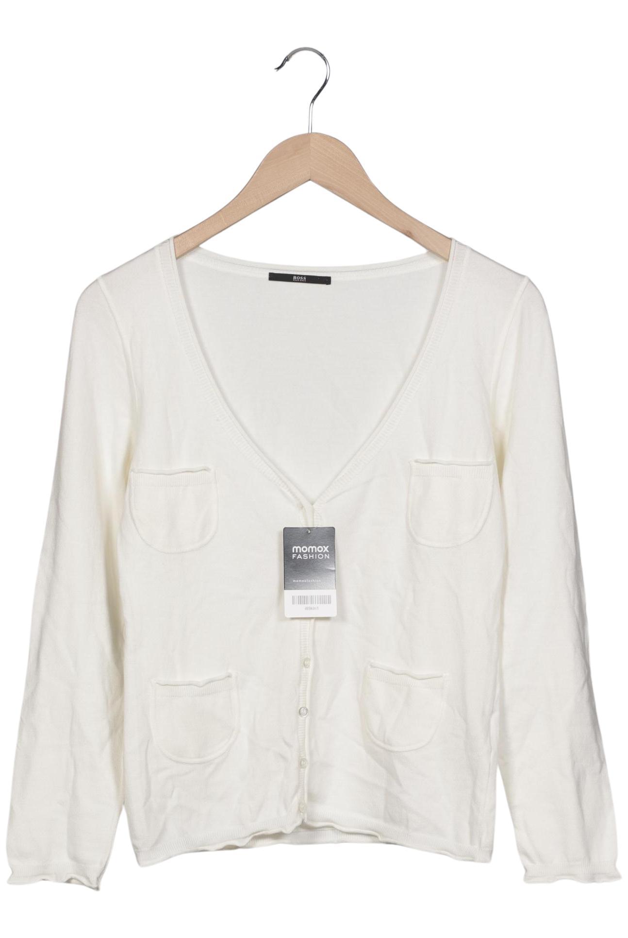 

Boss by Hugo Boss Damen Strickjacke, cremeweiß, Gr. 36