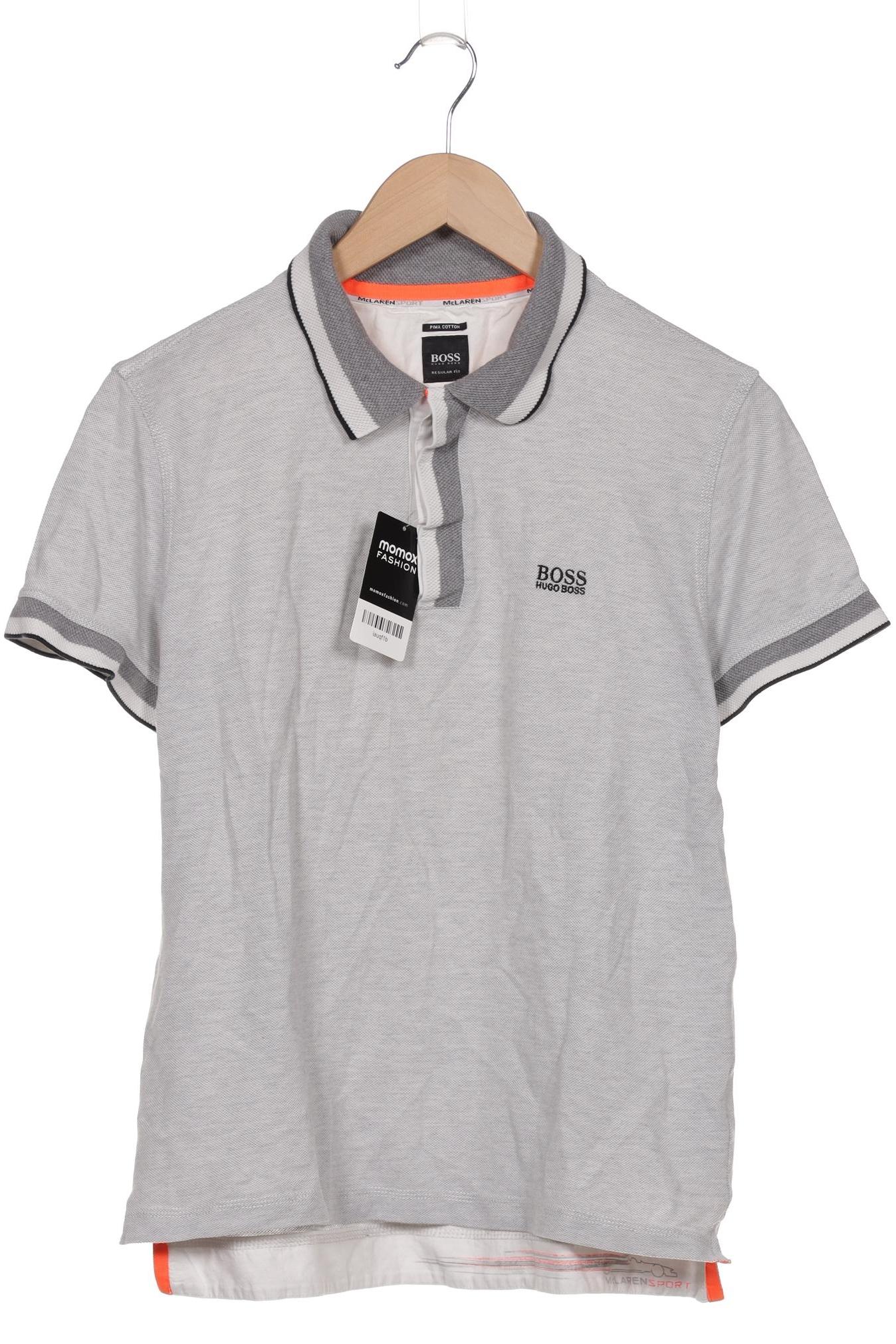 

Boss by Hugo Boss Herren Poloshirt, grau, Gr. 48