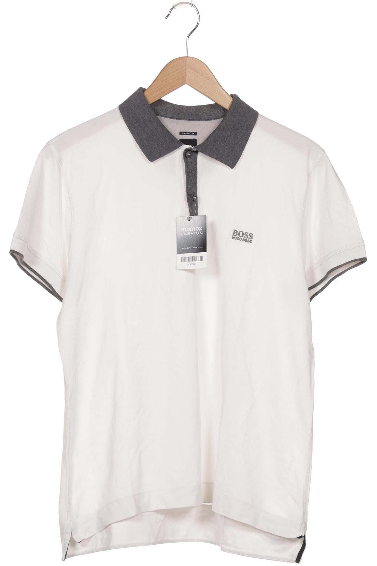 

Boss by Hugo Boss Herren Poloshirt, weiß, Gr. 54