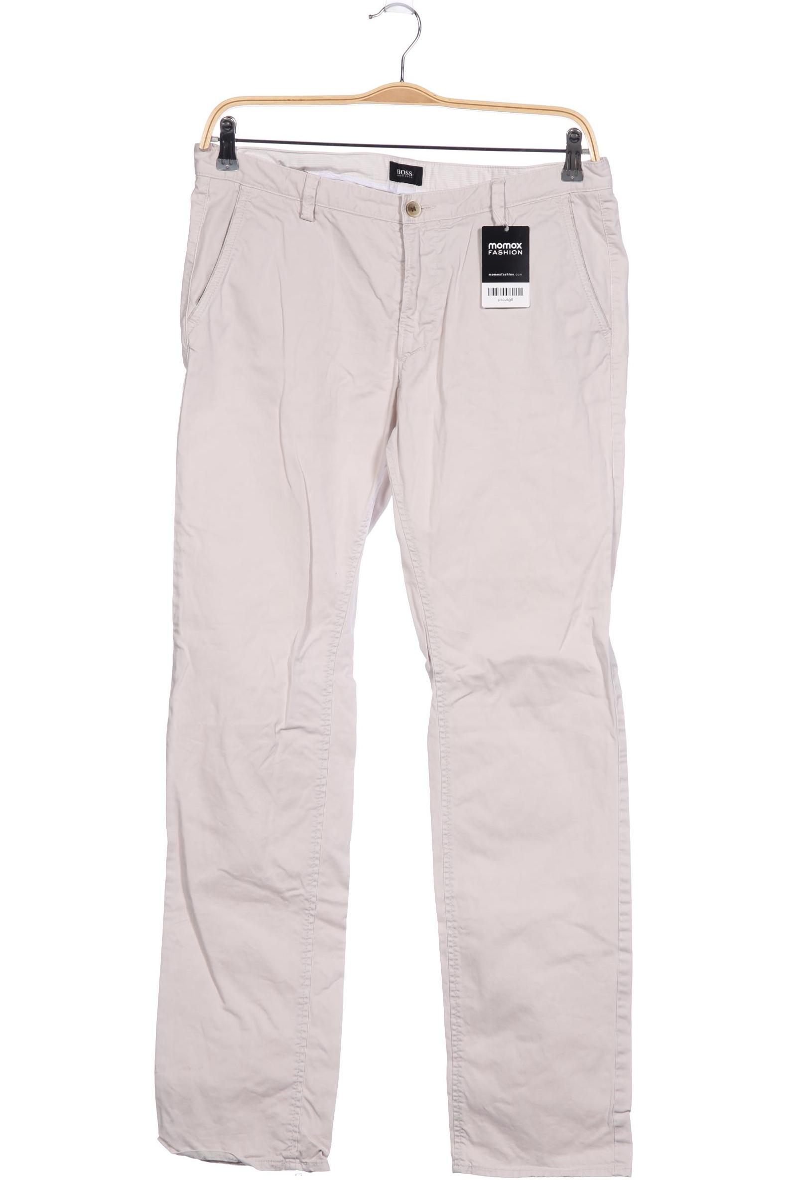

BOSS by Hugo Boss Herren Stoffhose, cremeweiß
