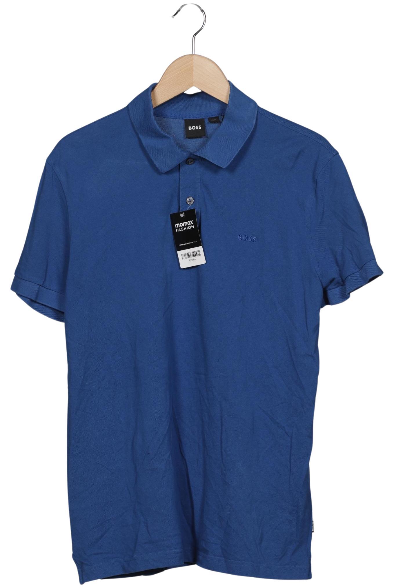 

Boss by Hugo Boss Herren Poloshirt, blau, Gr. 54