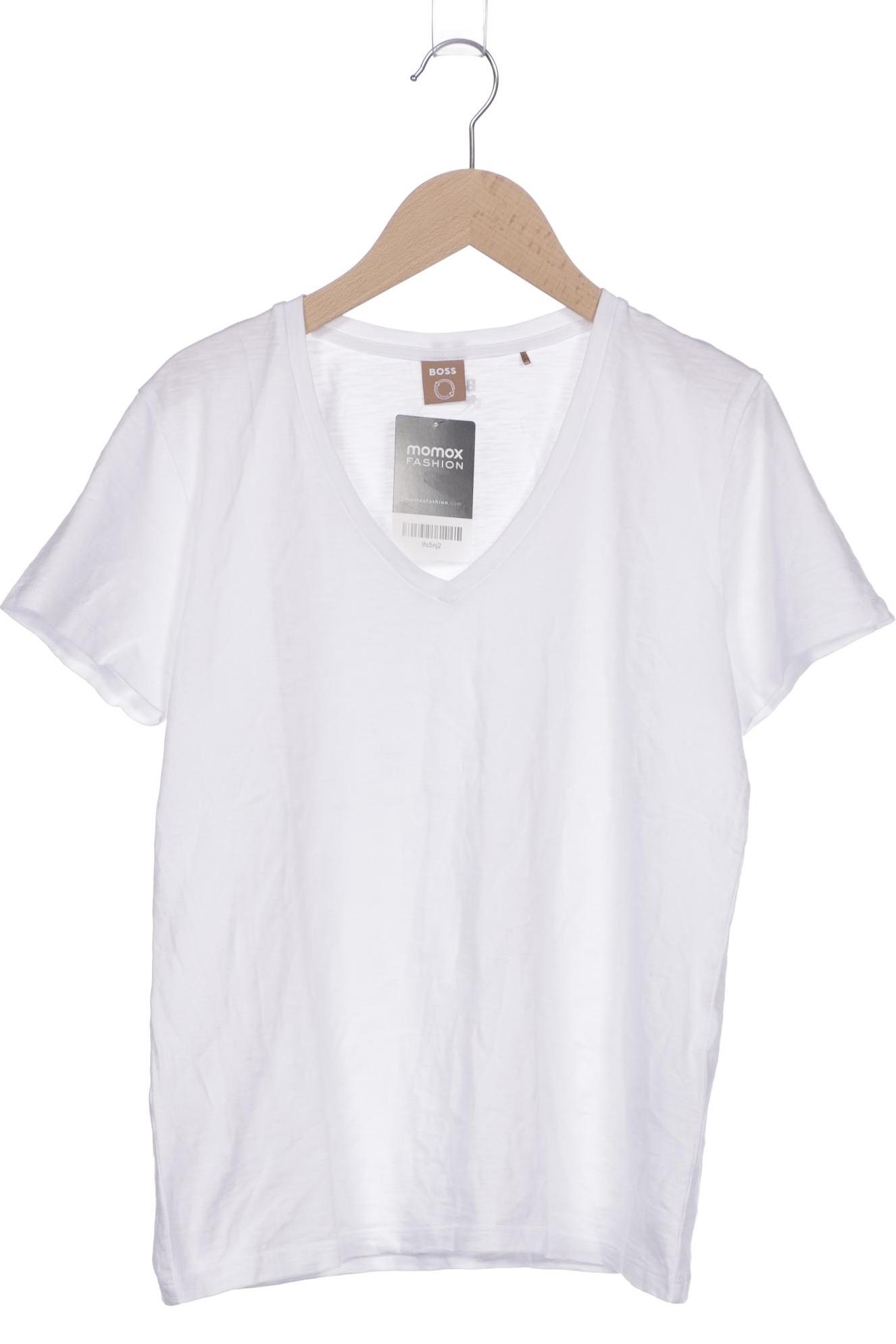 

Boss by Hugo Boss Damen T-Shirt, weiß, Gr. 36