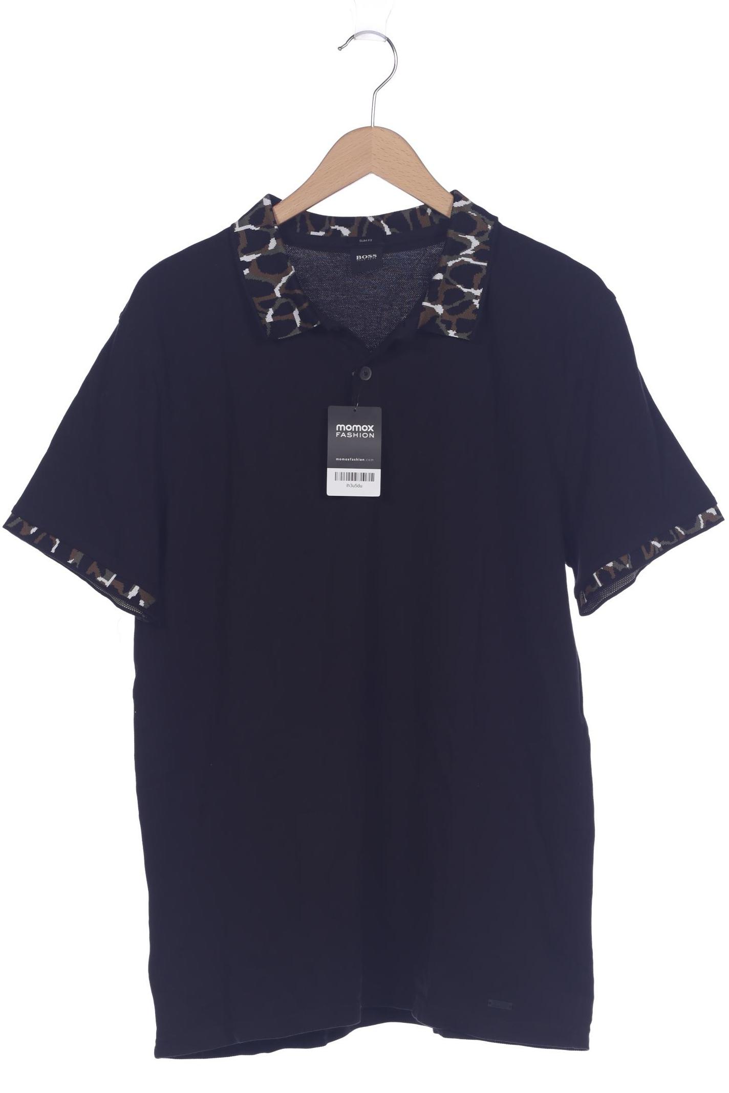 

Boss by Hugo Boss Herren Poloshirt, schwarz, Gr. 56