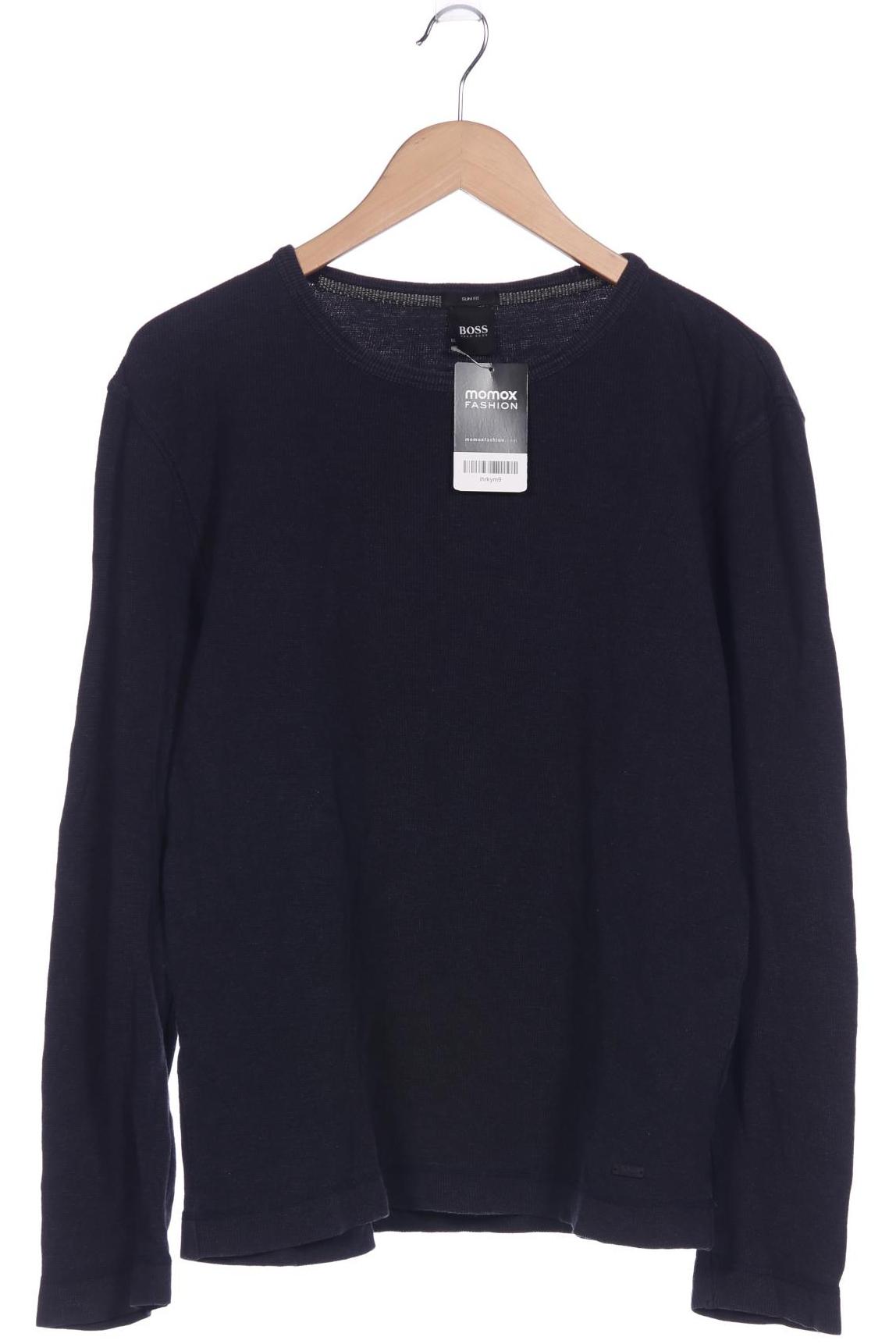 

Boss by Hugo Boss Herren Langarmshirt, marineblau, Gr. 54