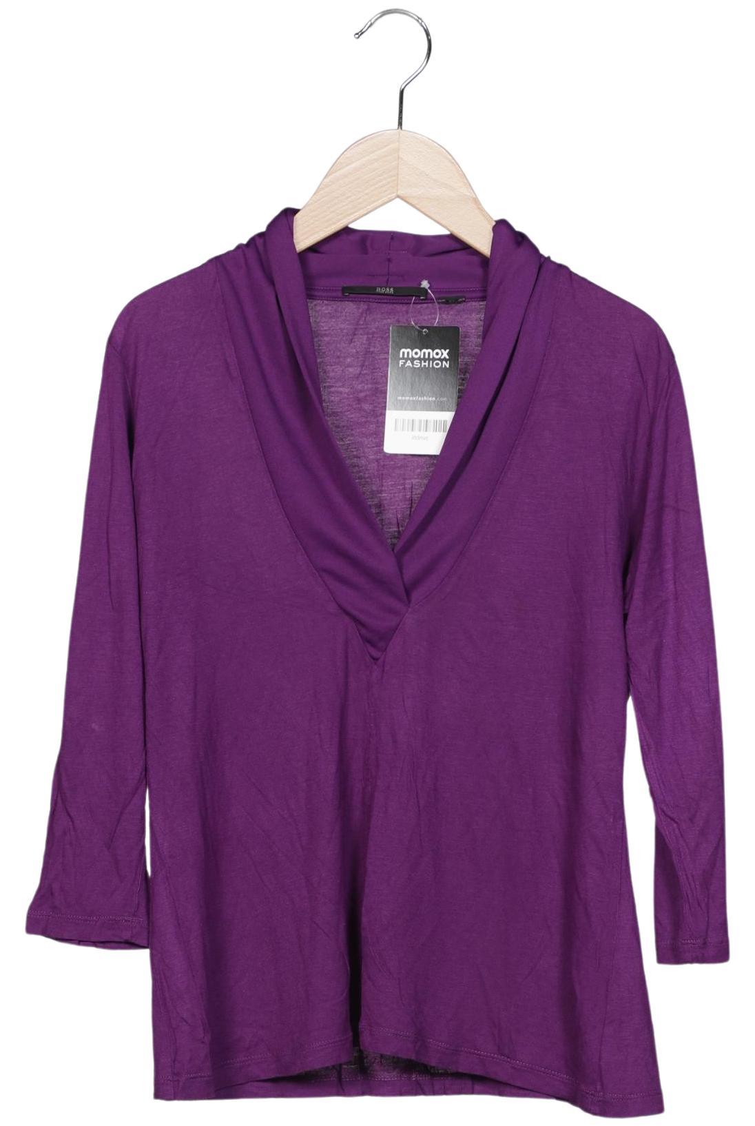 

Boss by Hugo Boss Damen Langarmshirt, flieder, Gr. 38