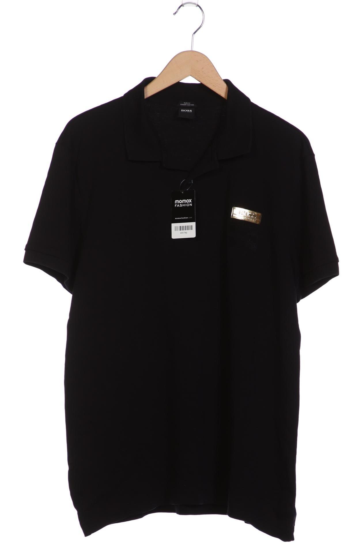 

Boss by Hugo Boss Herren Poloshirt, schwarz, Gr. 56