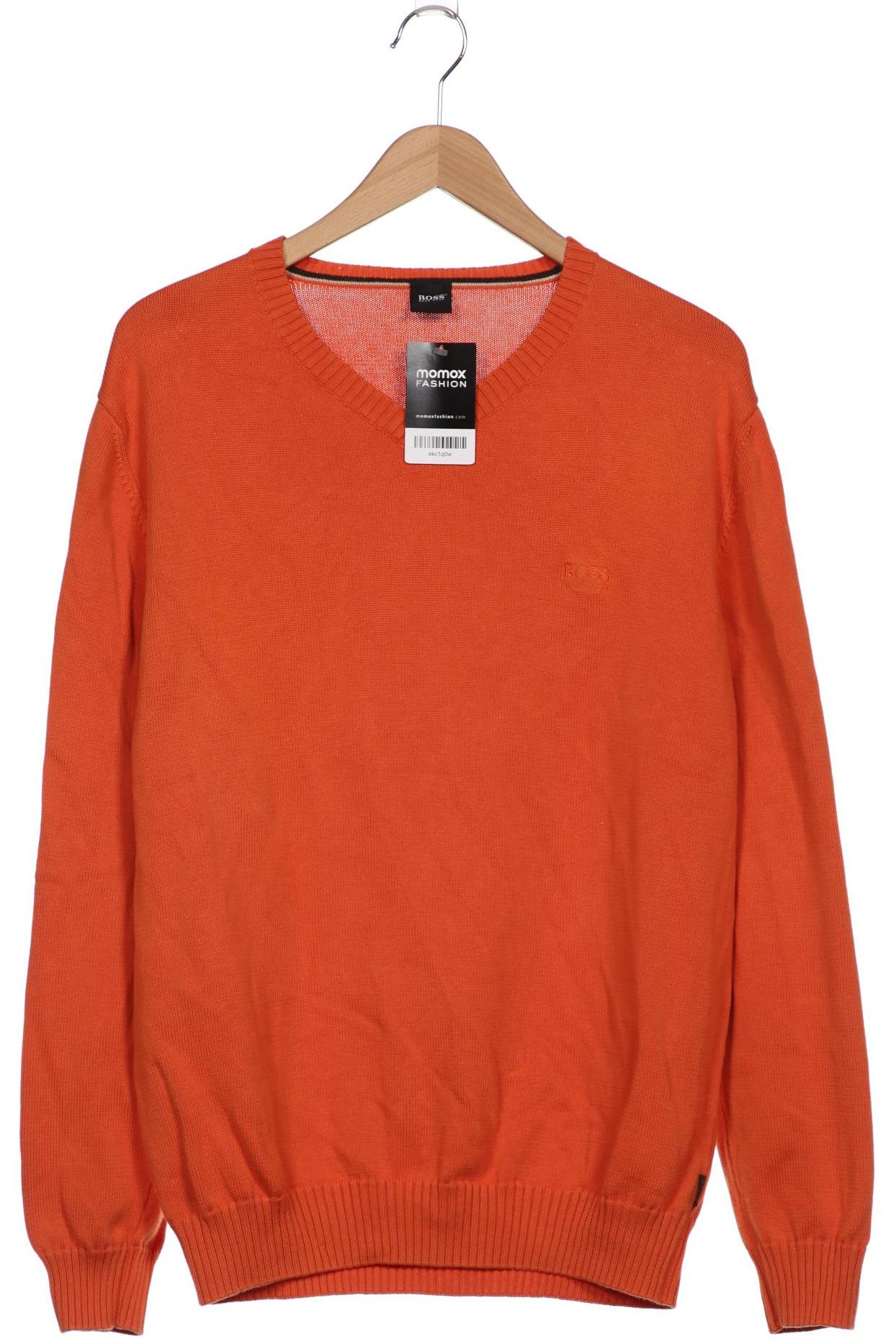 

Boss by Hugo Boss Herren Pullover, orange, Gr. 52