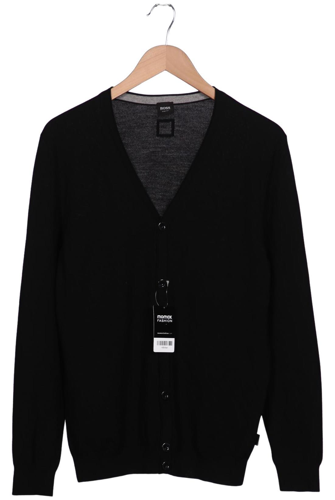 

Boss by Hugo Boss Herren Strickjacke, schwarz, Gr. 52