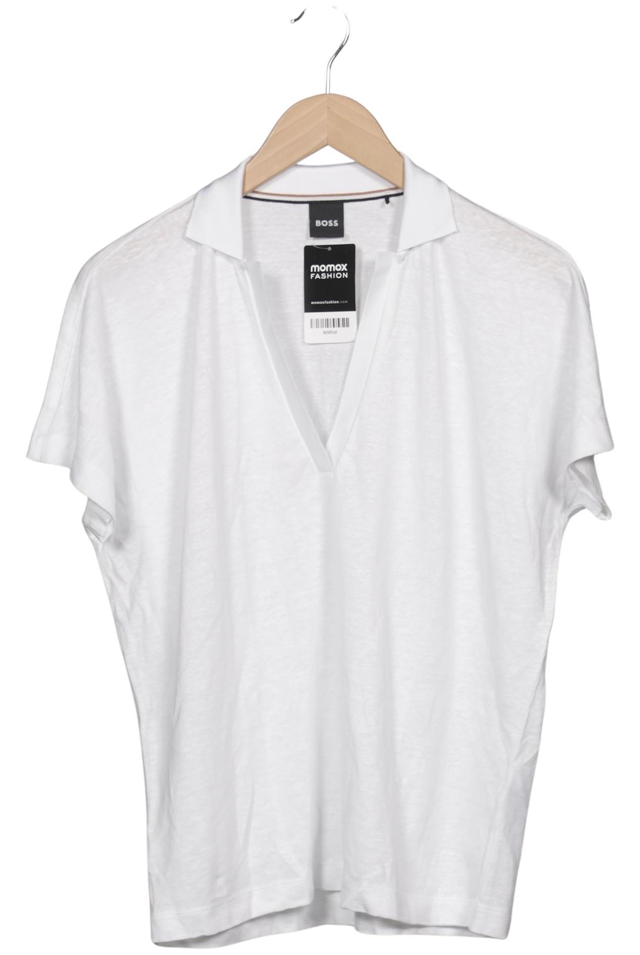 

Boss by Hugo Boss Damen Poloshirt, weiß, Gr. 38
