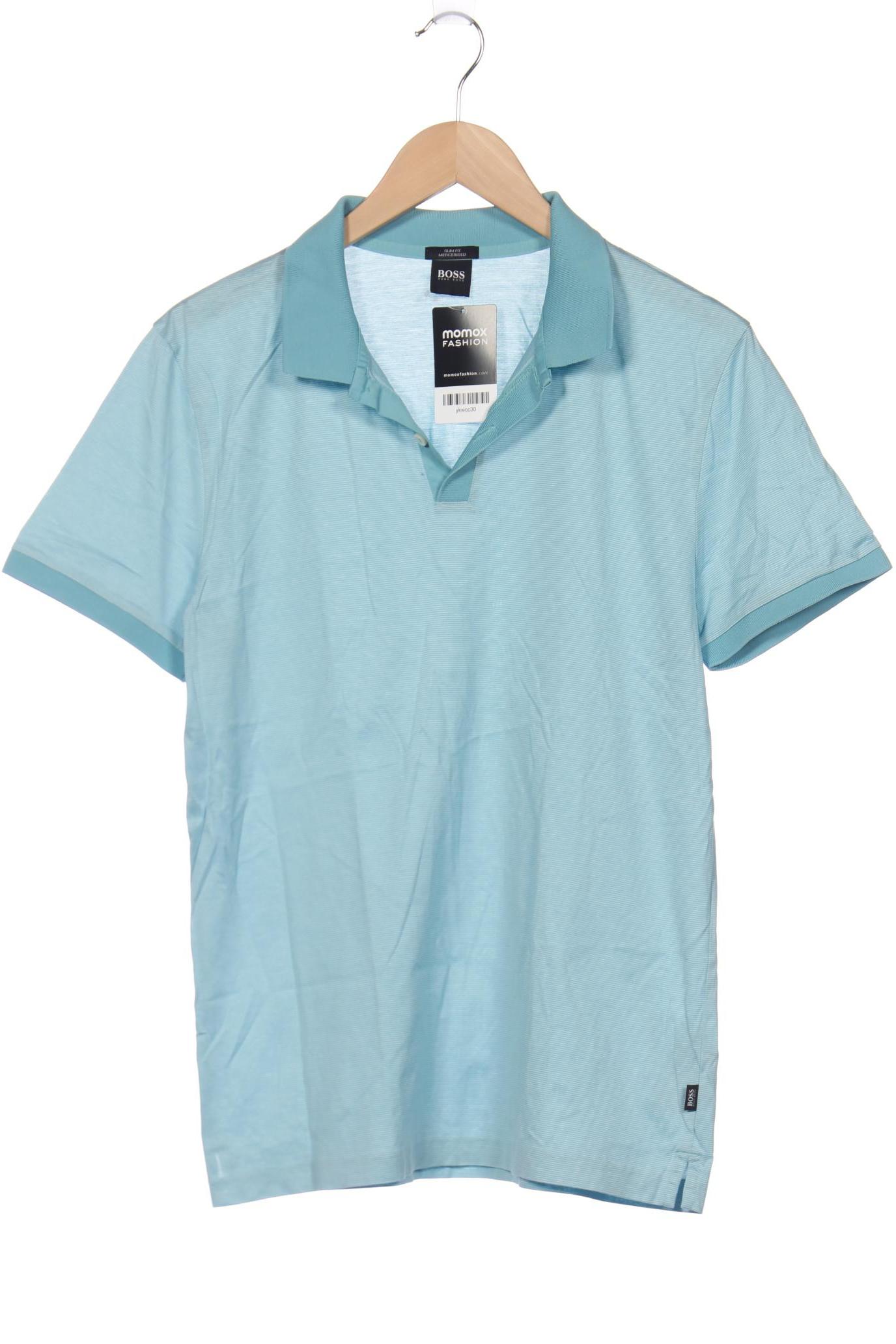 

Boss by Hugo Boss Herren Poloshirt, blau, Gr. 52