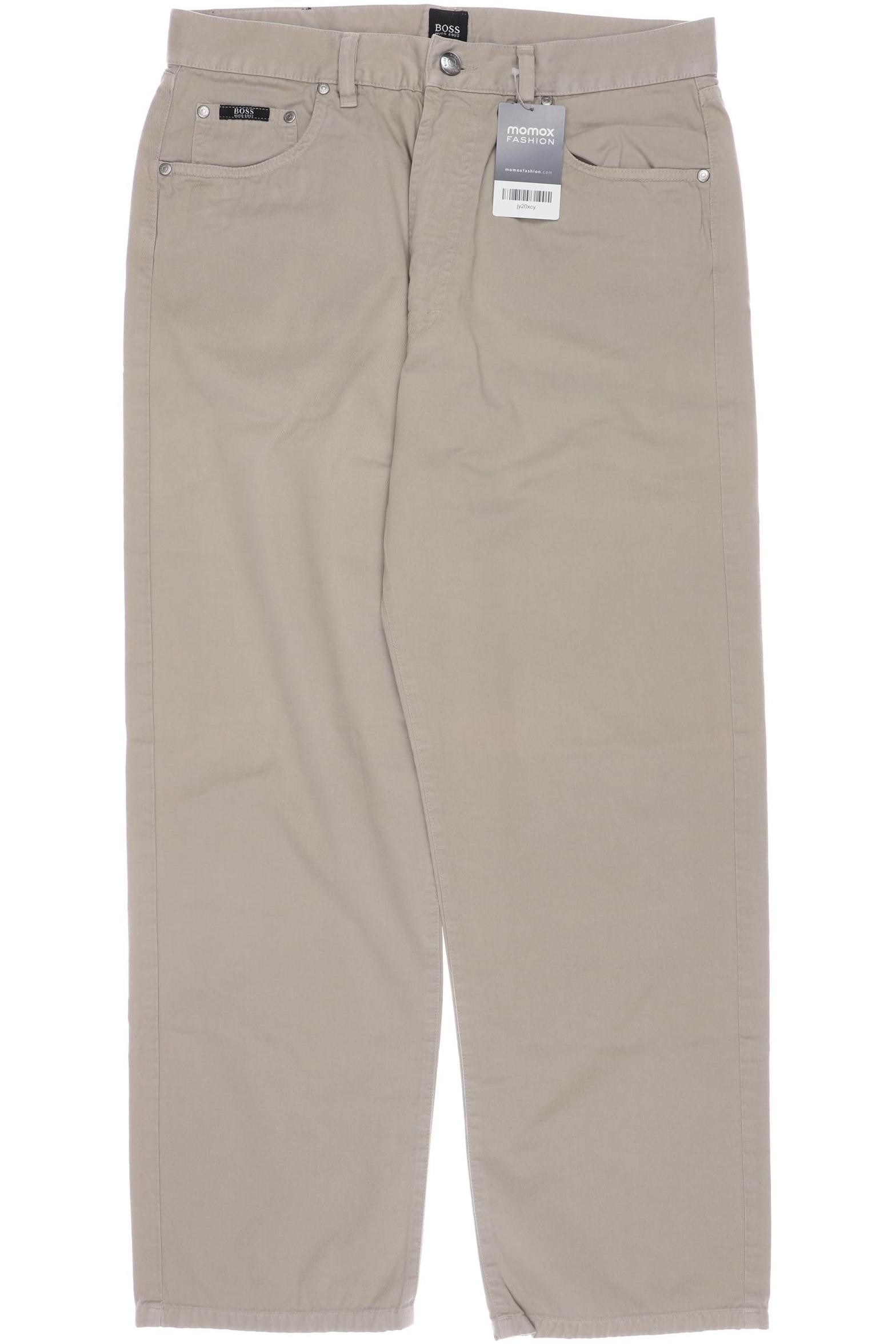 

Boss by Hugo Boss Herren Stoffhose, beige, Gr. 34